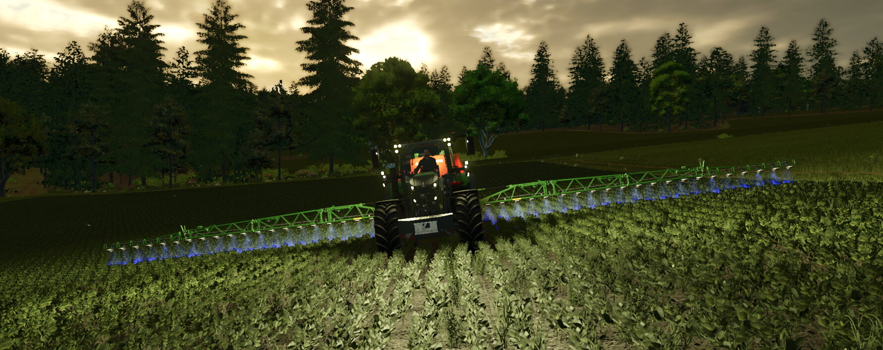 Die Dämmerung genutzt für den Pflanzenschutz!