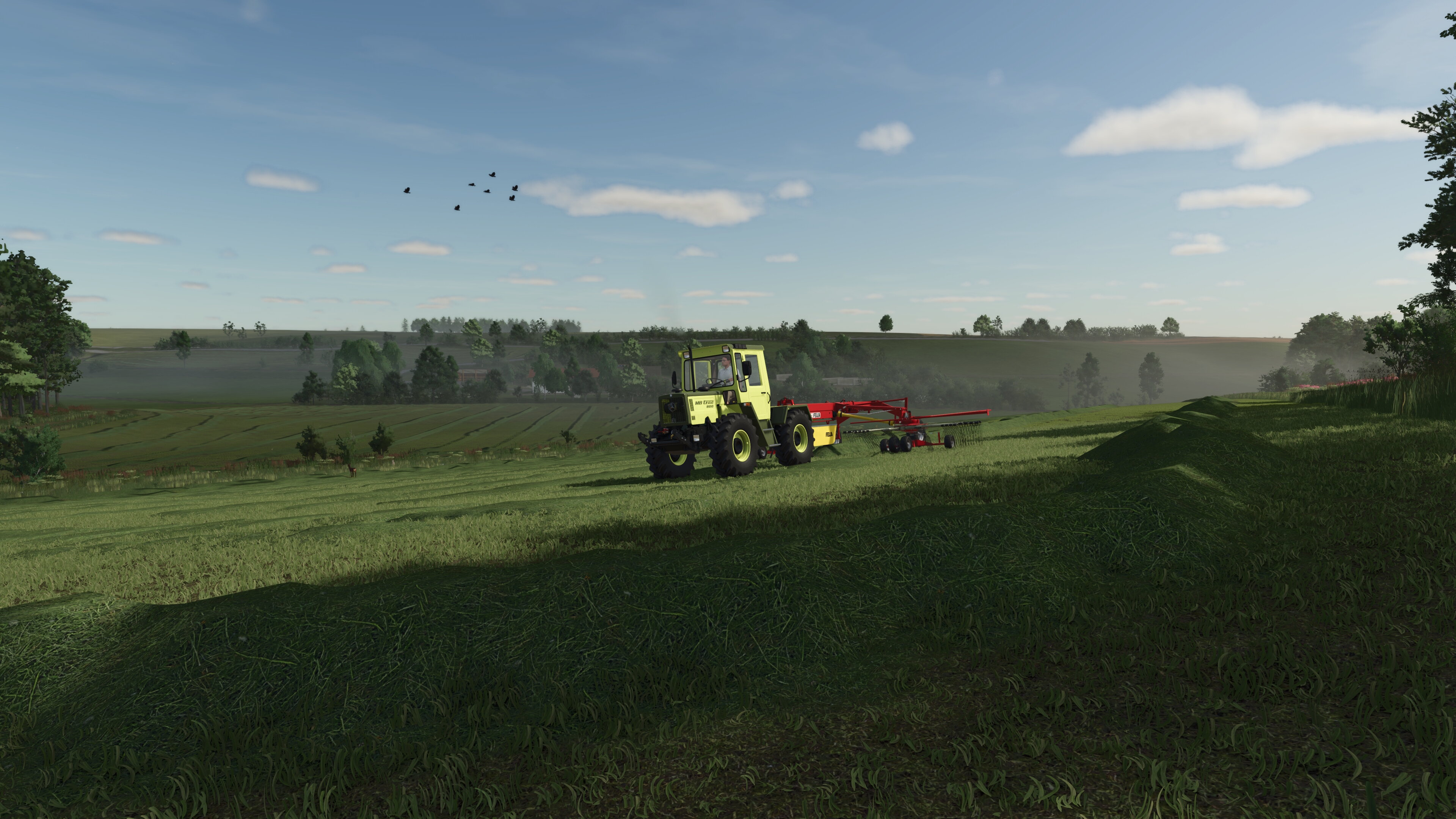 Arbeiten in meiner Ober/Unterradach bei Dinkelsbühl.