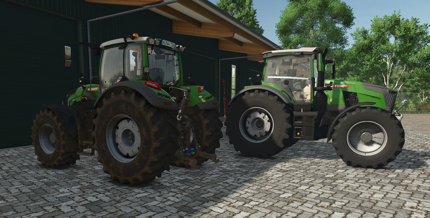 Am Ende des Tages noch die Schlepper Tausche, 726 Verkauft und 832 gekauft!