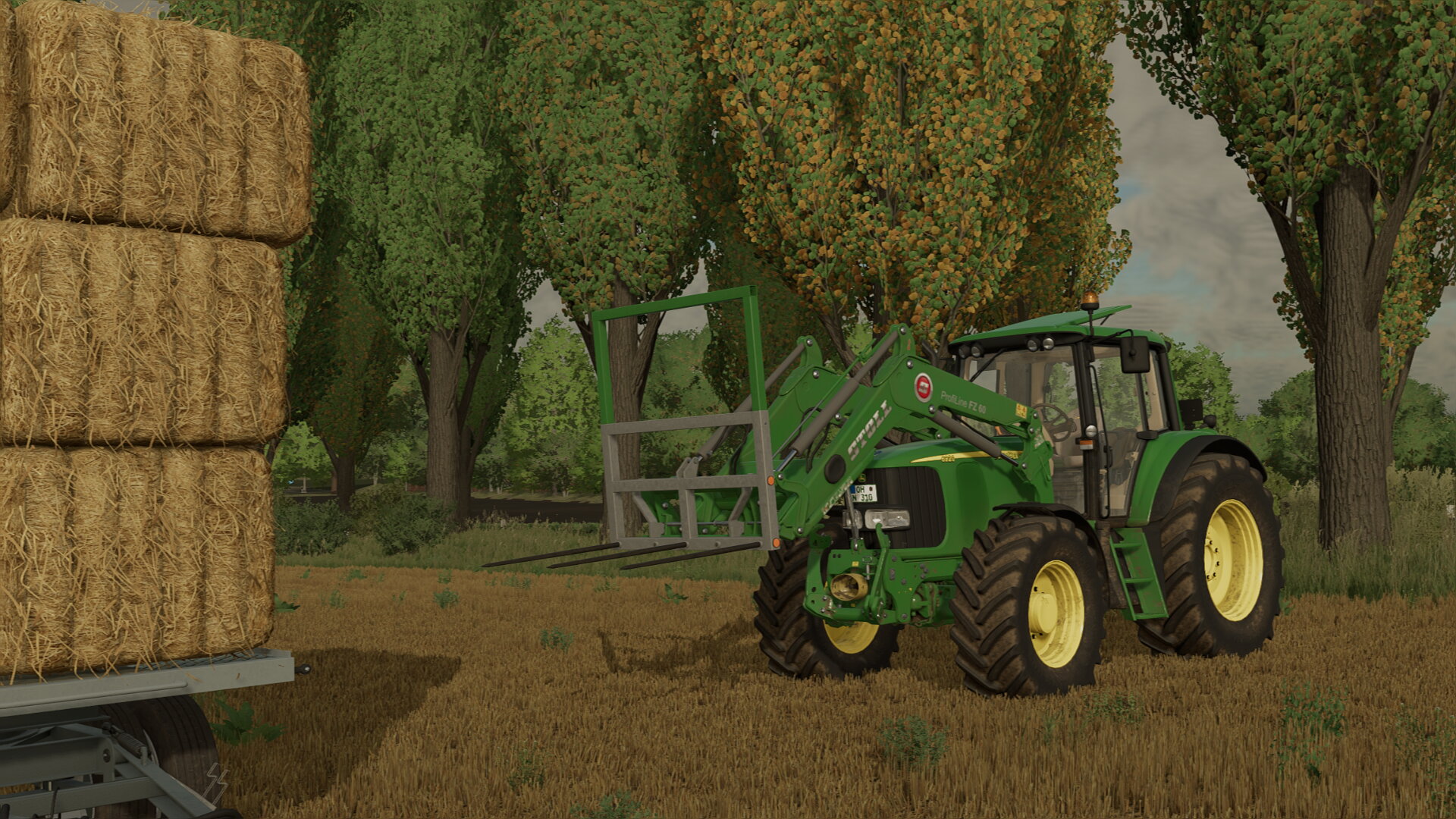 Stroh fahren mit 6920