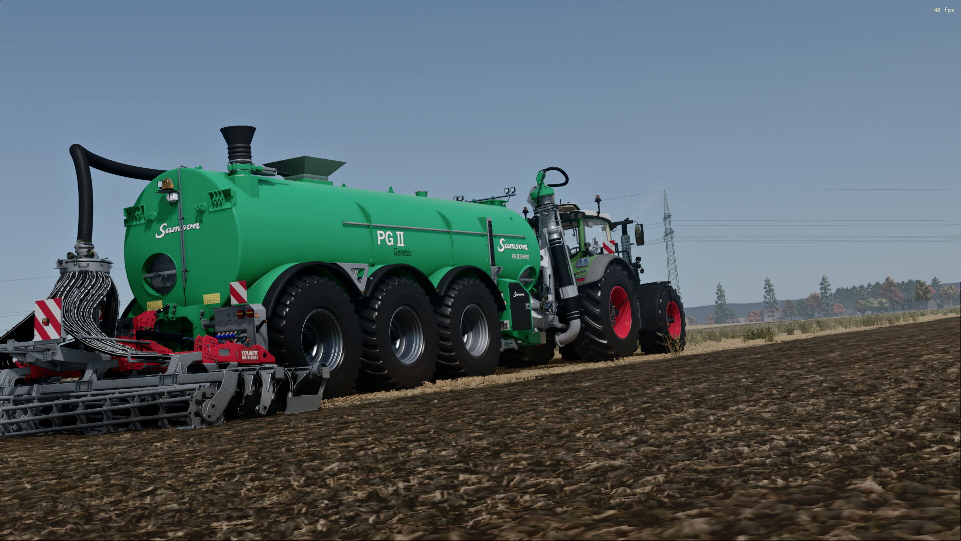 Gülle ausbringen in Lachem