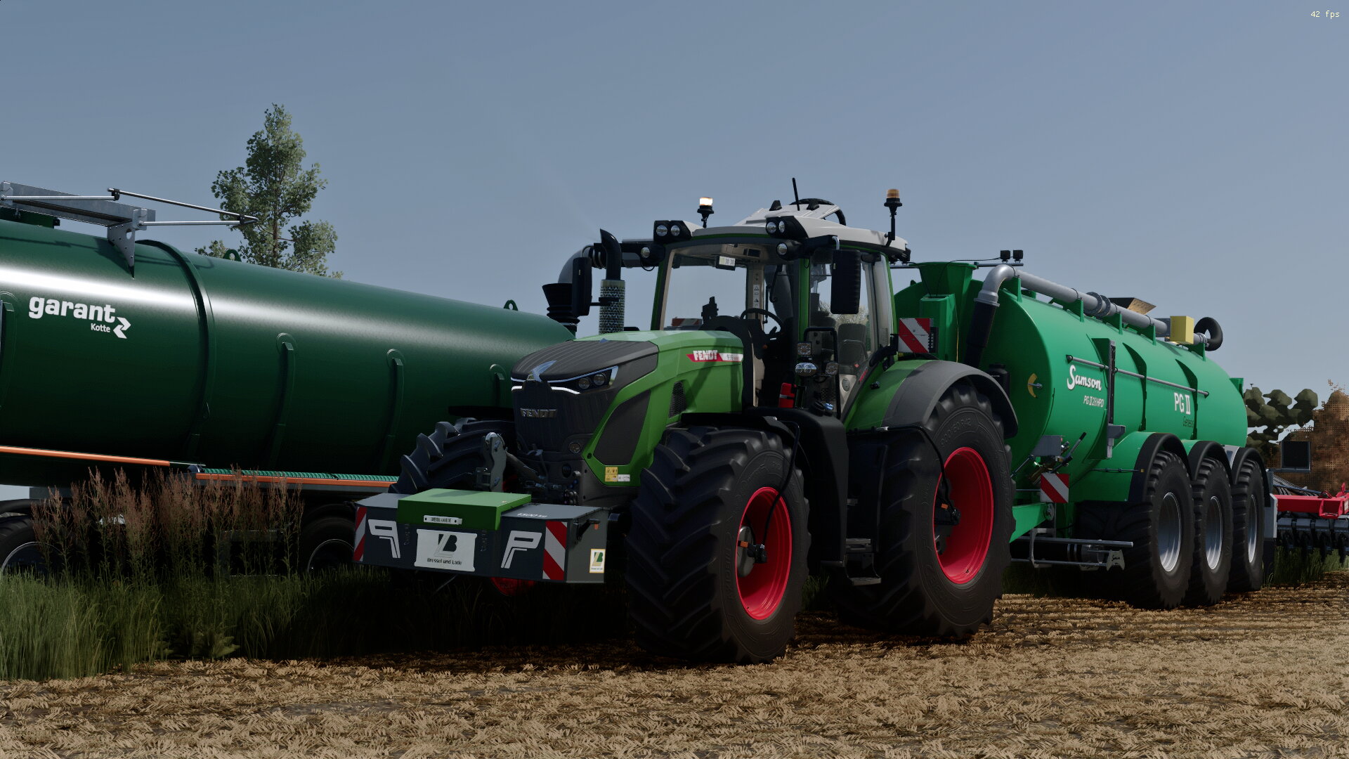 Gülle ausbringen in Lachem