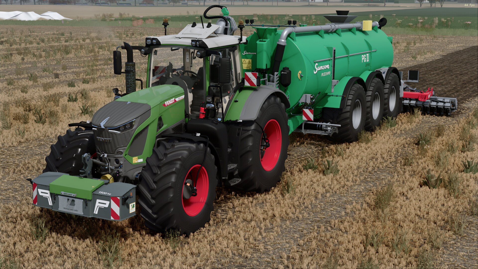 Gülle ausbringen in Lachem