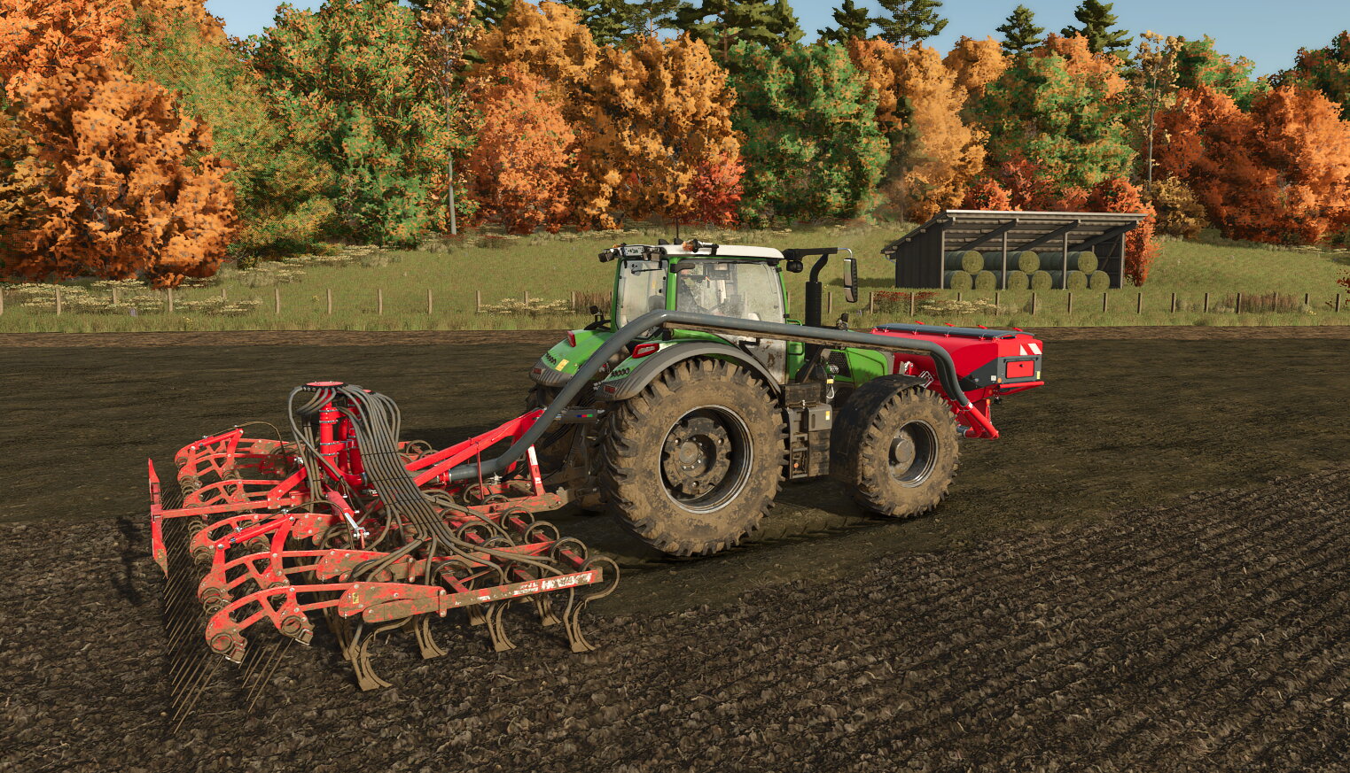 Zwischenfrucht  Säen.