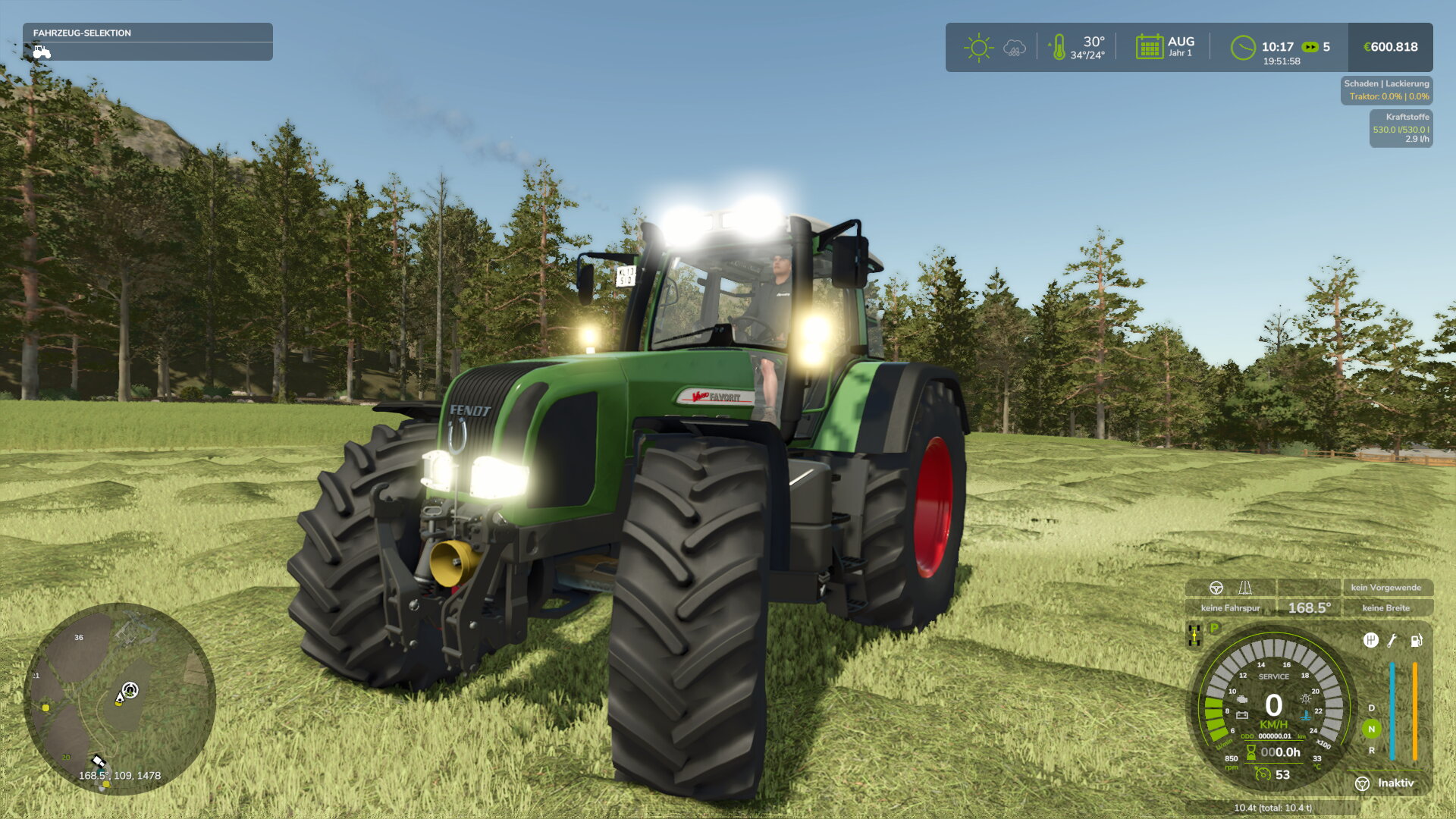 Der Erste Test im LS25