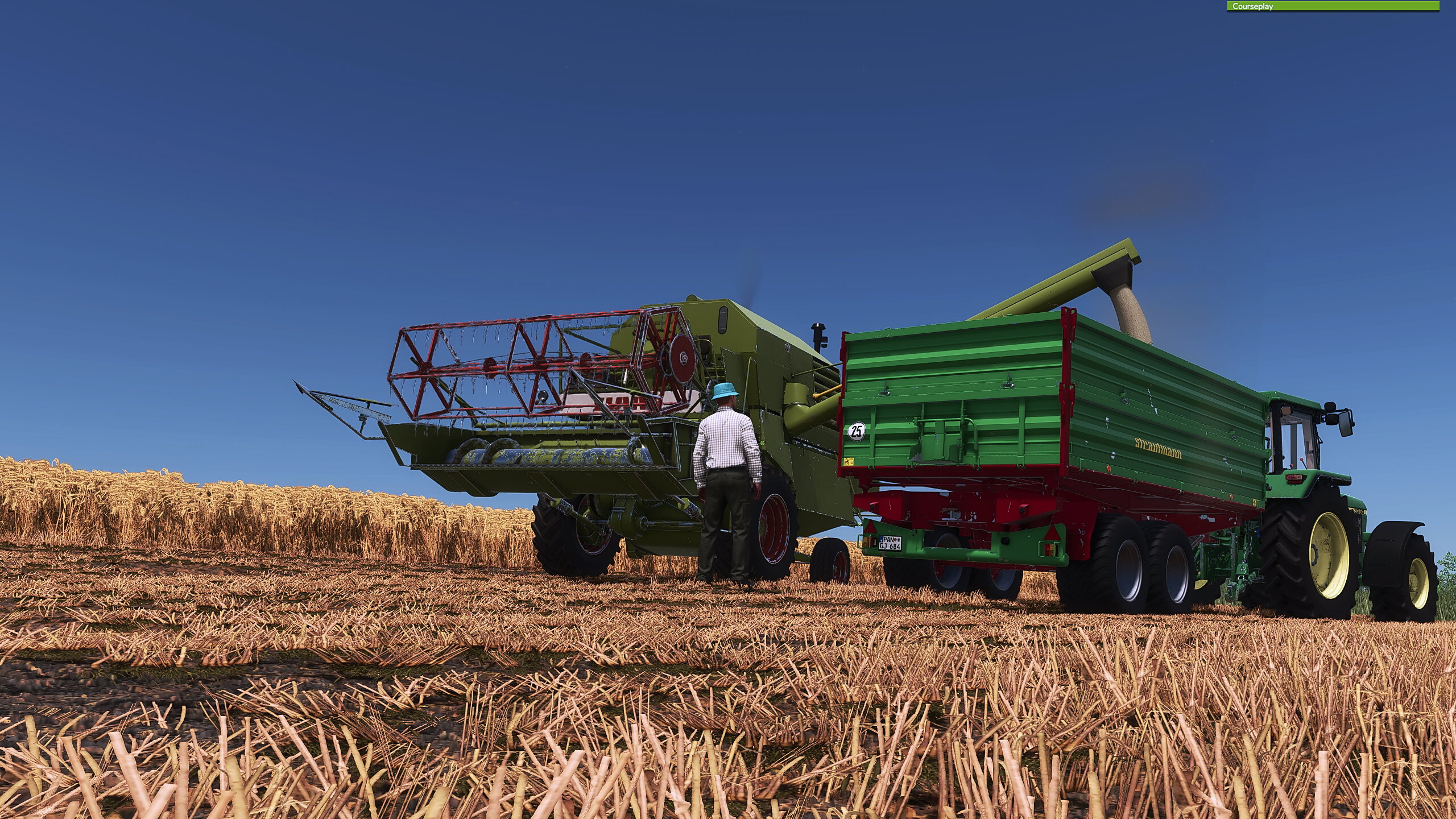 Steht im September noch das Korn, ist es wohl vergessen worn. :)