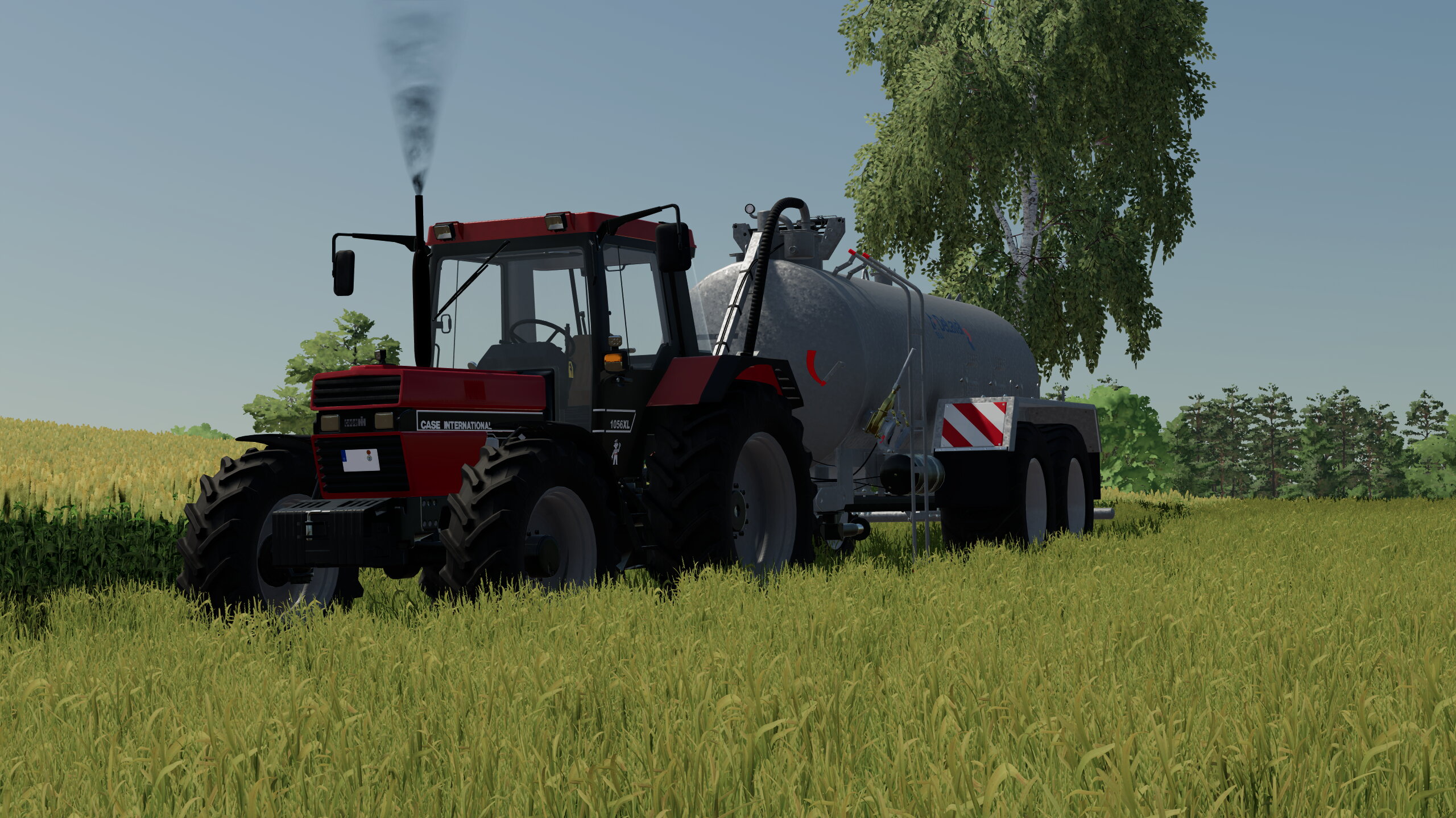 1056XLA mit DeLaval Fass