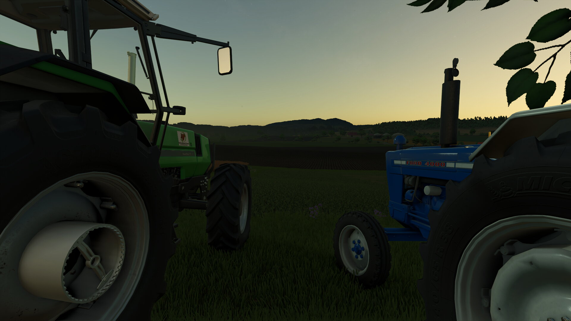 Deutz Agrostar und Ford 4000