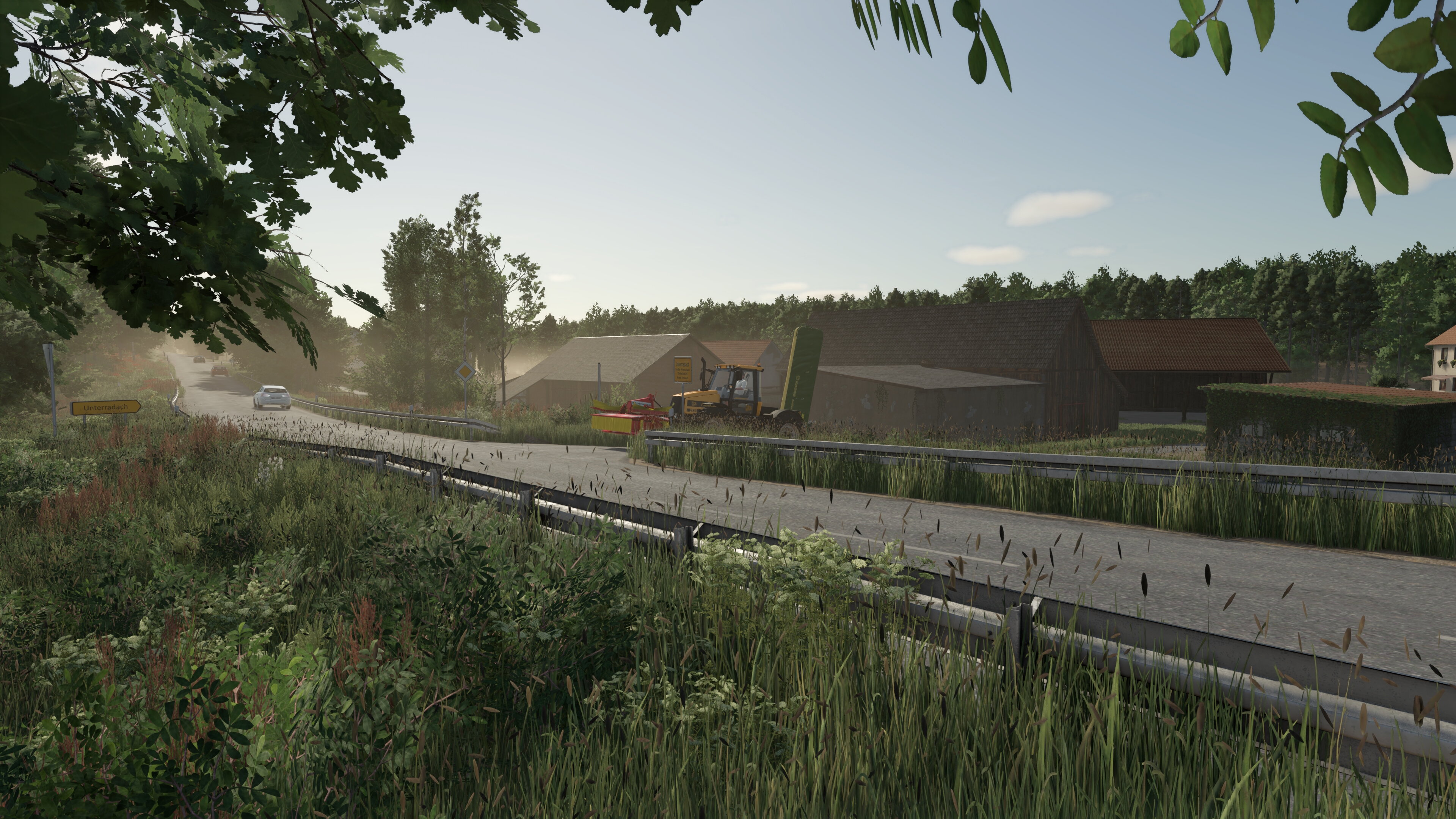 Die Oberradach ist weitgehend fertig. Heute wurde 1km weiter Unterradach mit Biogas komplett fertig gestellt.