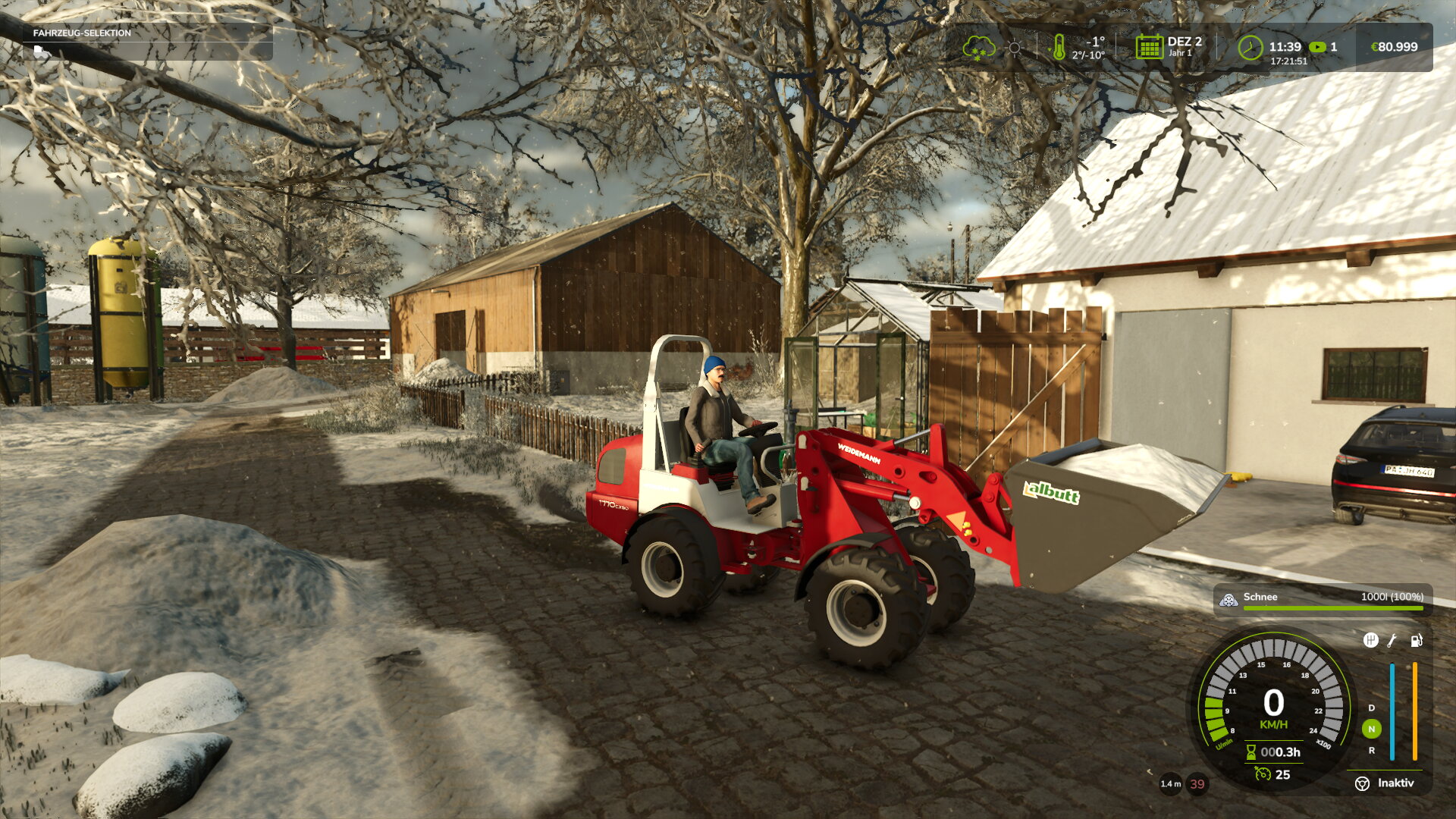 Wintereinbruch in Hof Bergmann v1.4