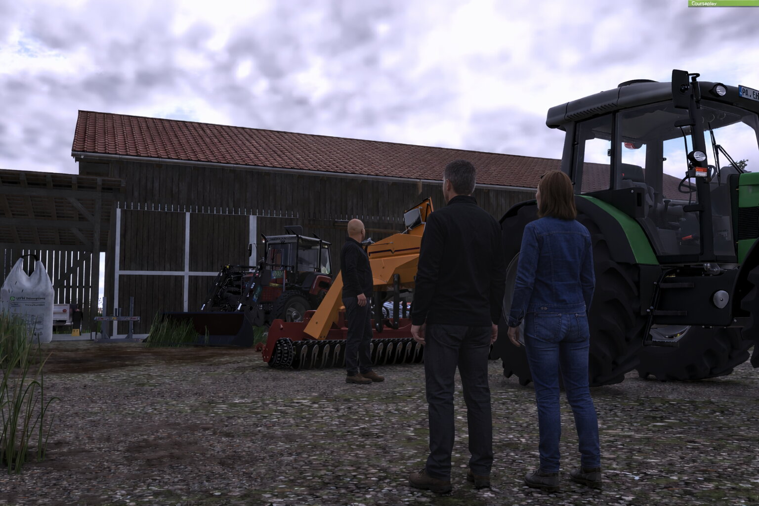 Neue und Alte Technik-  Agrotrac in Action