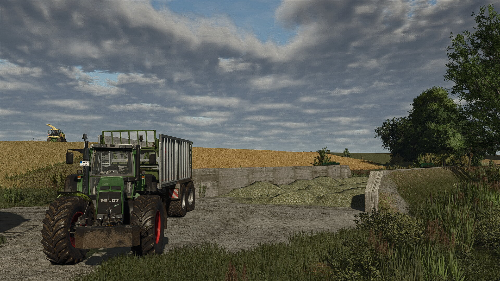 Hier wird alles gehäckselt was geht