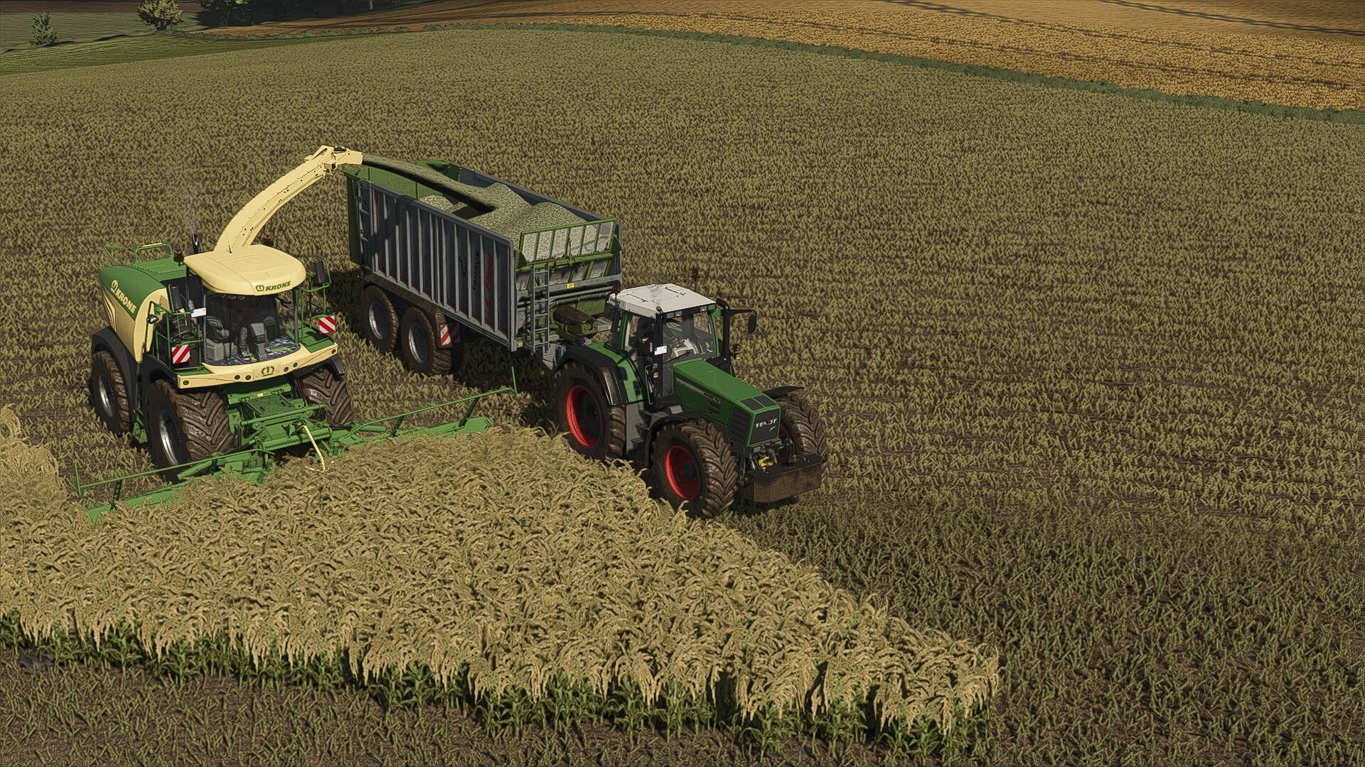 Hier wird alles gehäckselt was geht