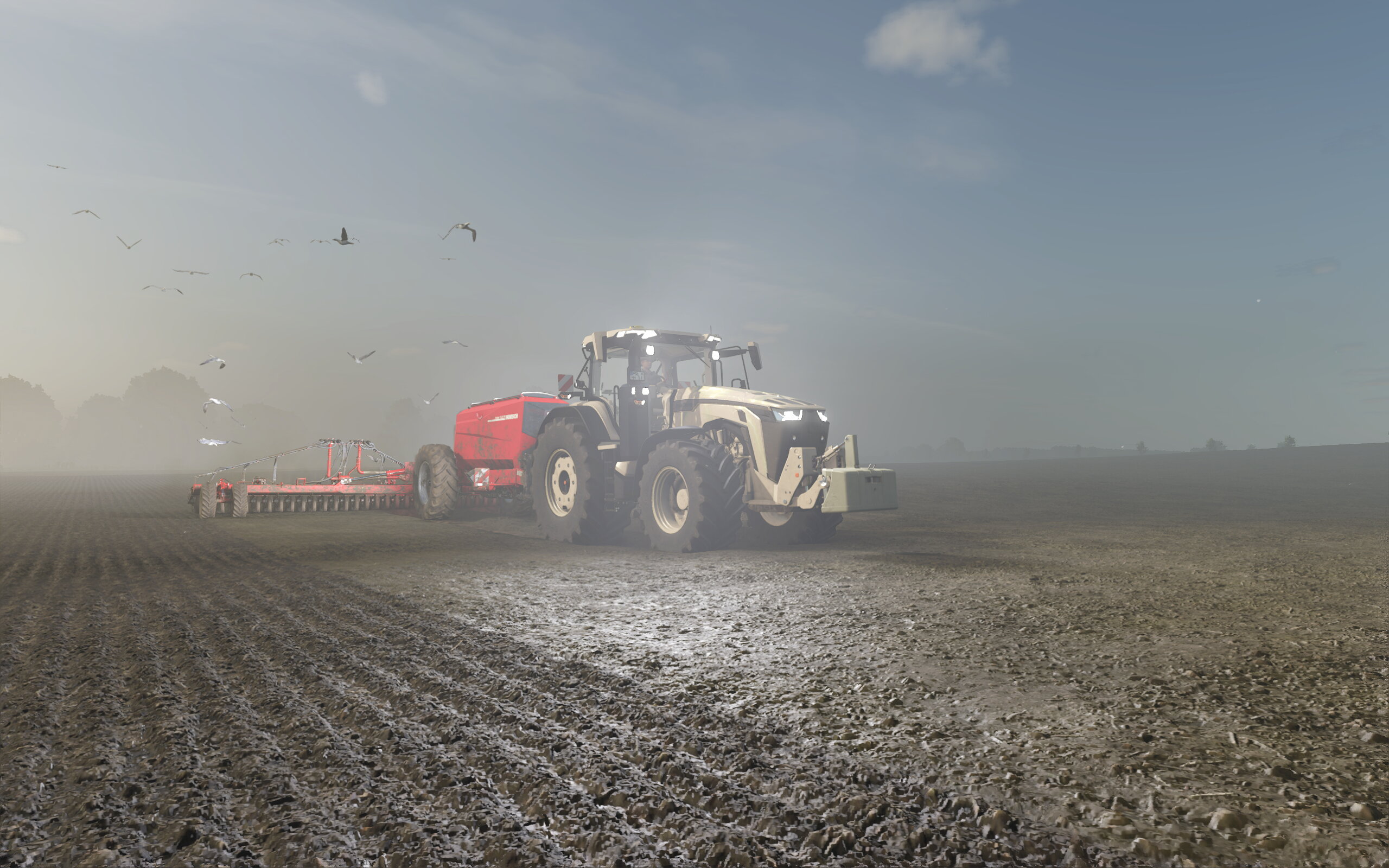 Frühaufsteher unter sich