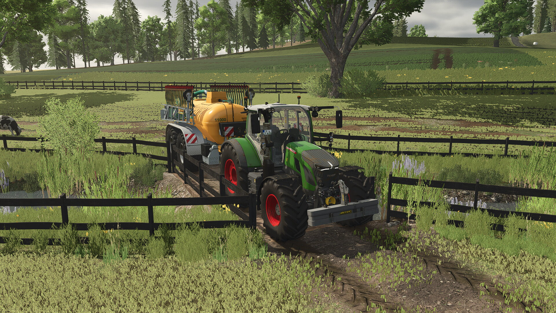 Gülle für die Weiden