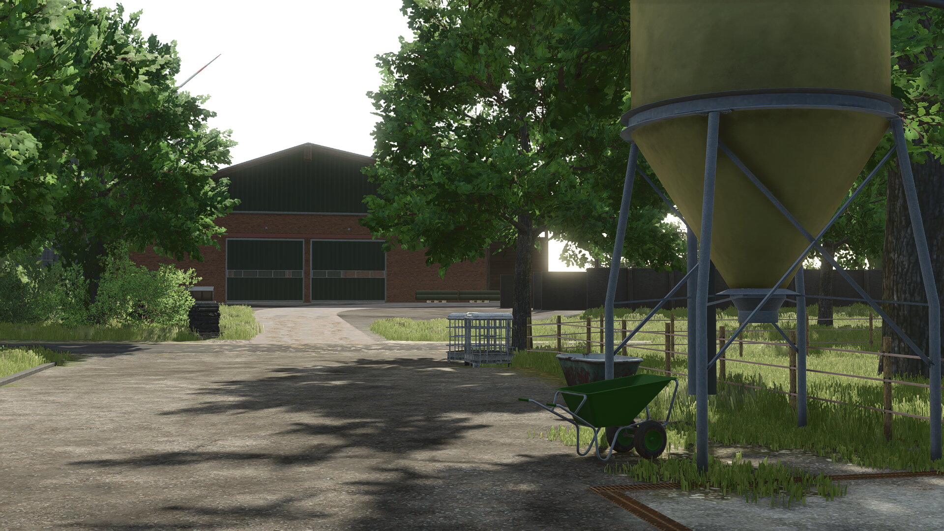 Hofbau auf der Karte - Steinfurter Land