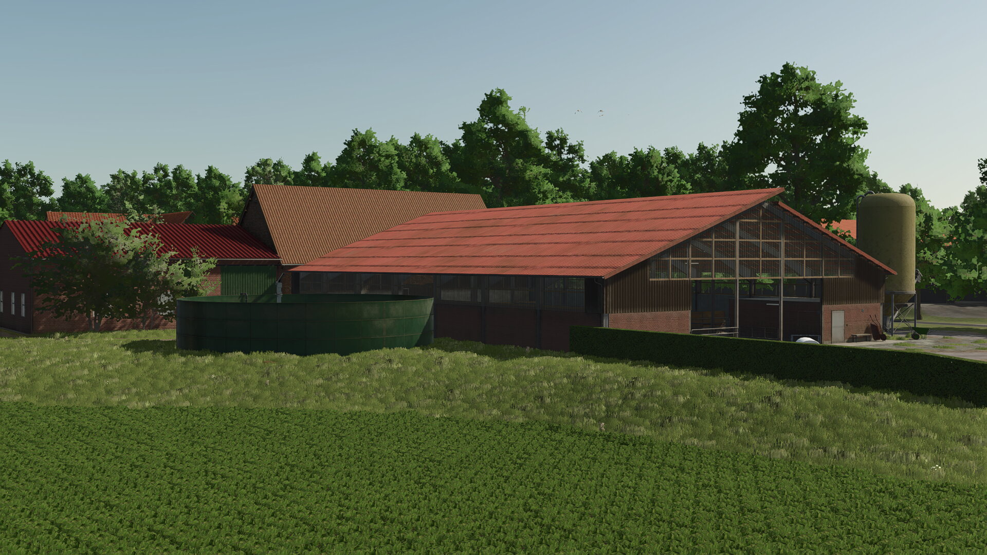 Hofbau auf der Karte - Steinfurter Land