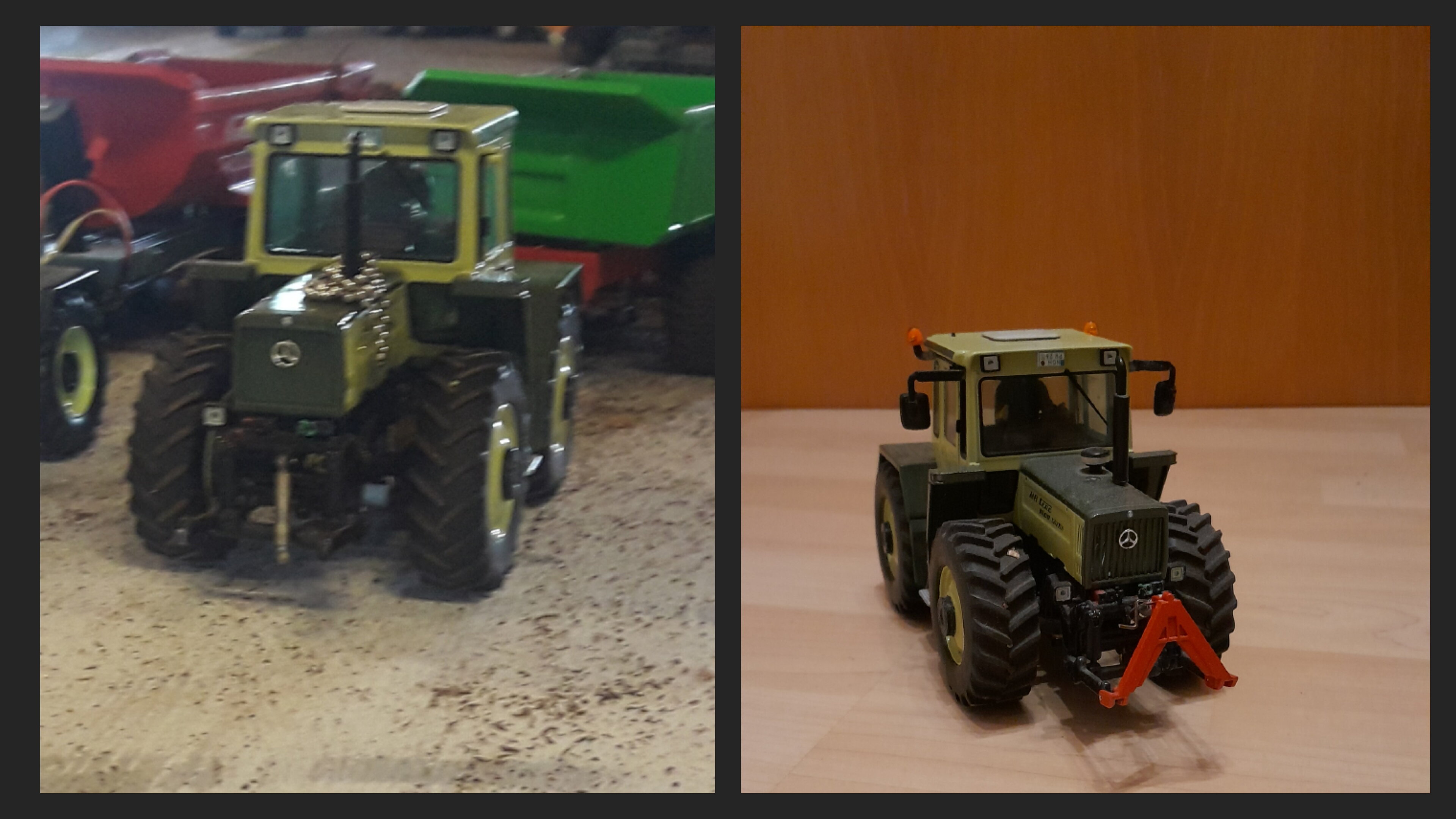 Weise Toys RC Umbau links kurz nach Umbau rechts Aktuell