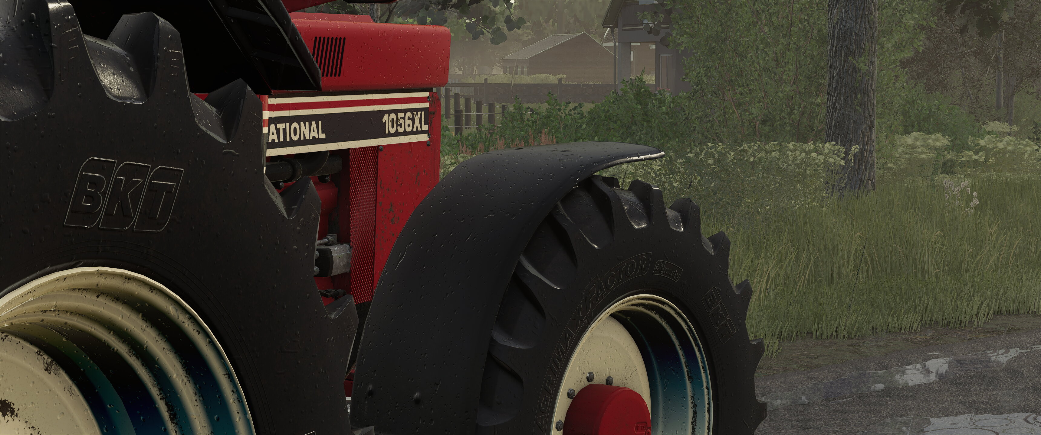 Regen kann auch schön sein.