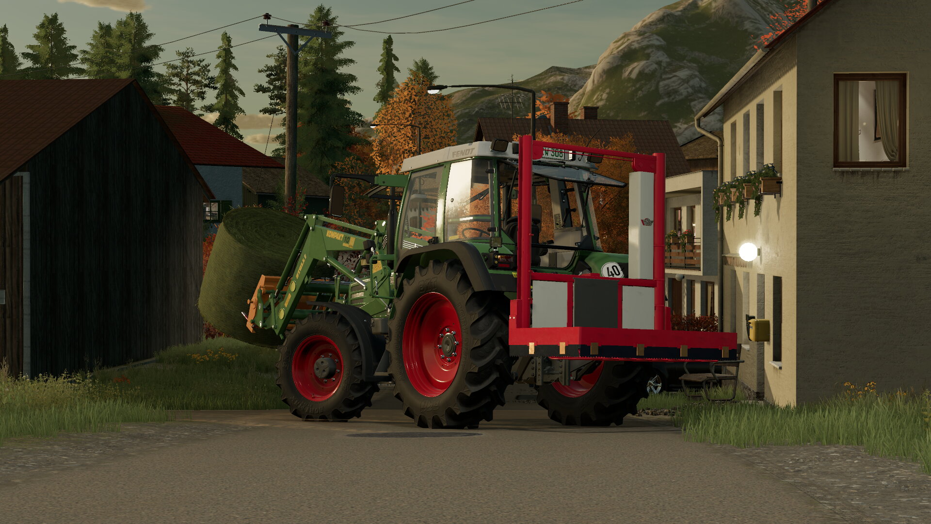 Mit'm 308er am füttern