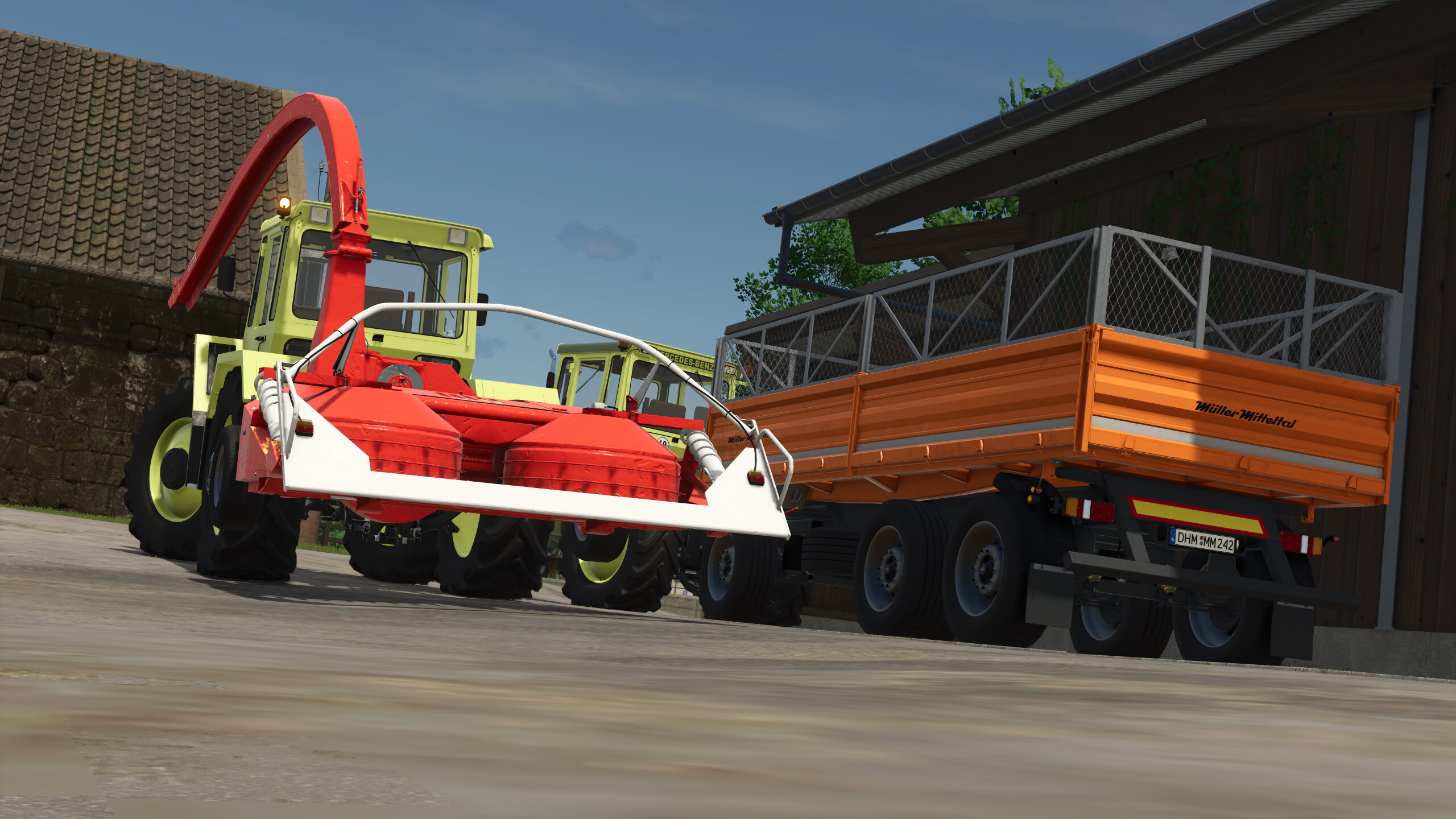 Dann wollen wir mal in denn Mais Starten