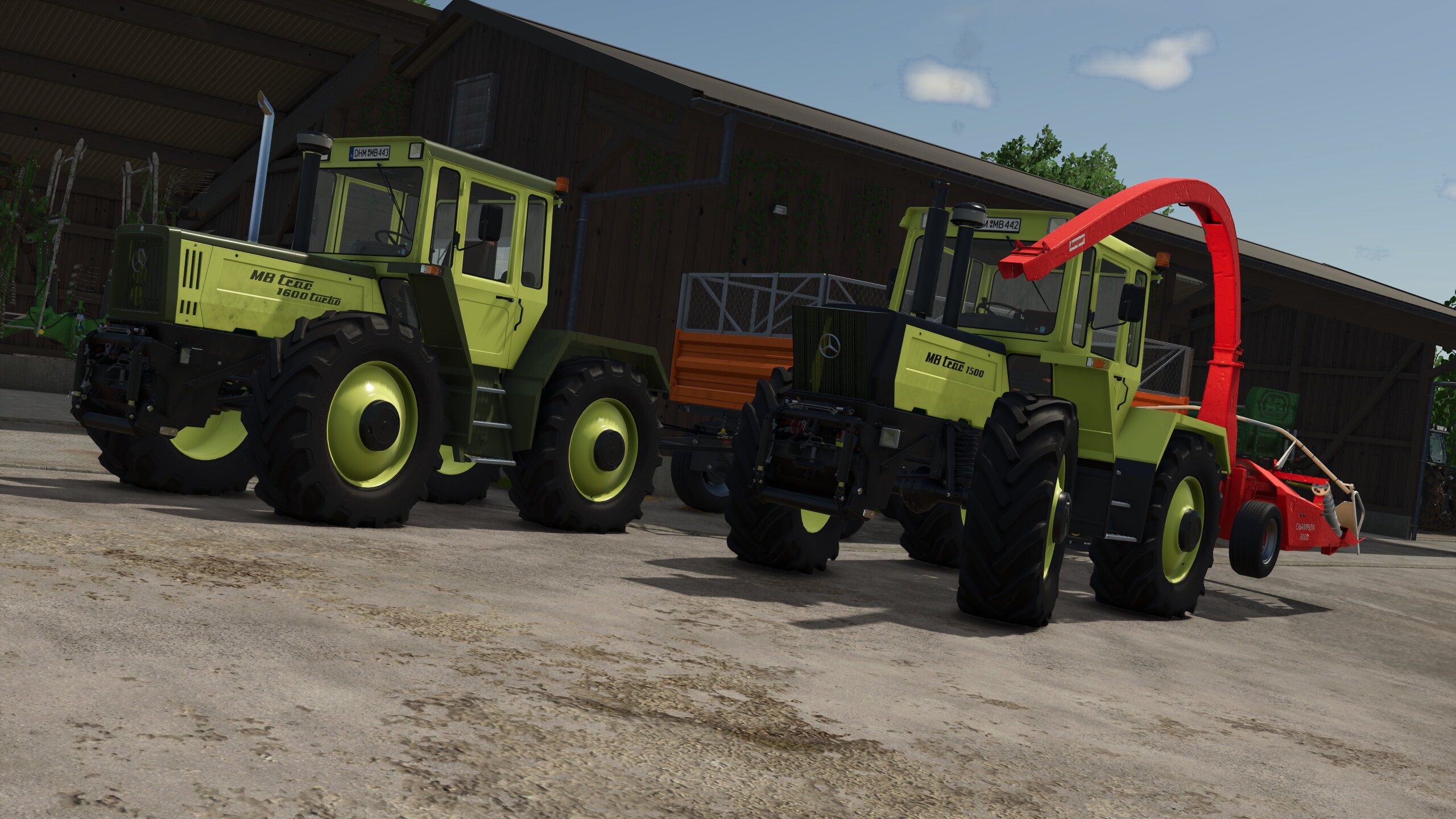 Dann wollen wir mal in denn Mais Starten