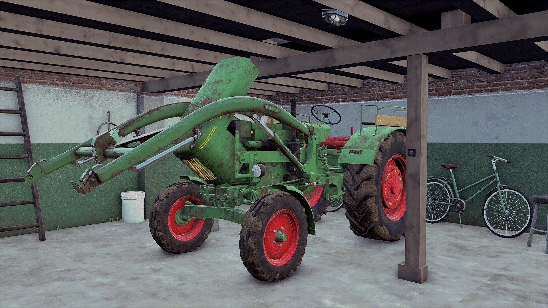 Fendt F40 allgemeine Wartung