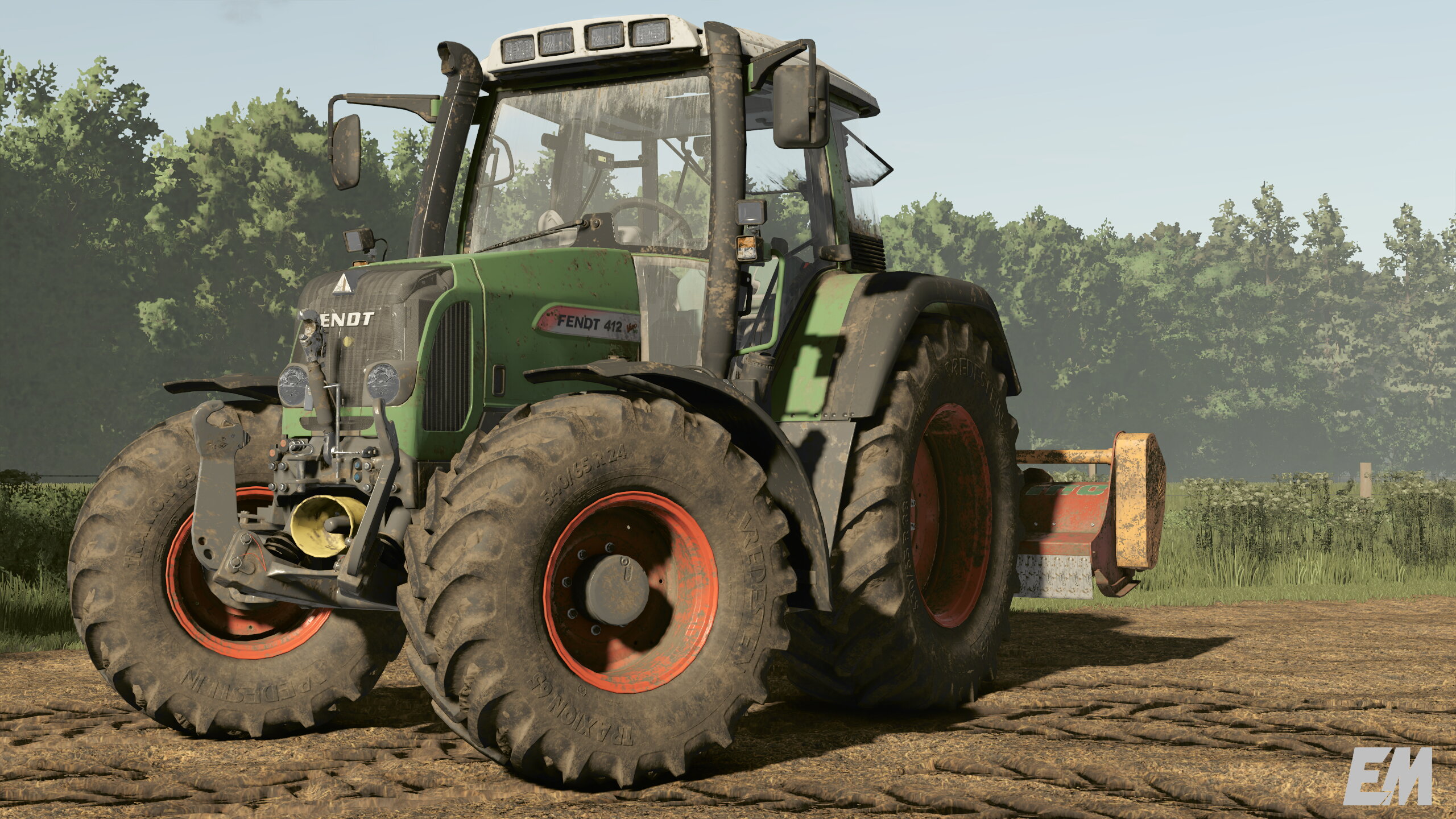 In der abend Sonne Mulchen