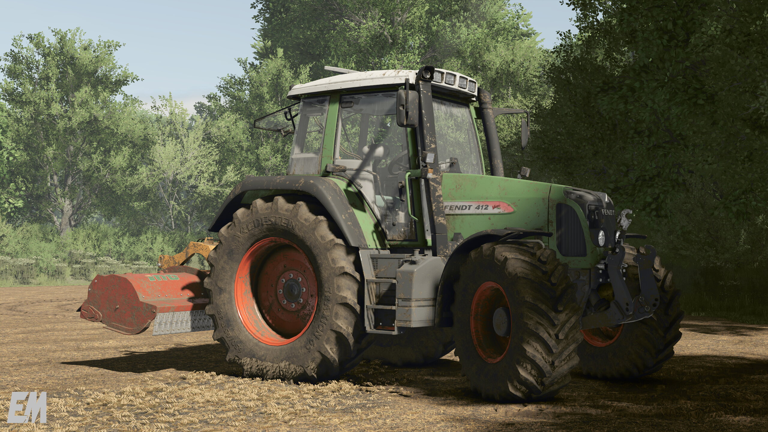 In der abend Sonne Mulchen