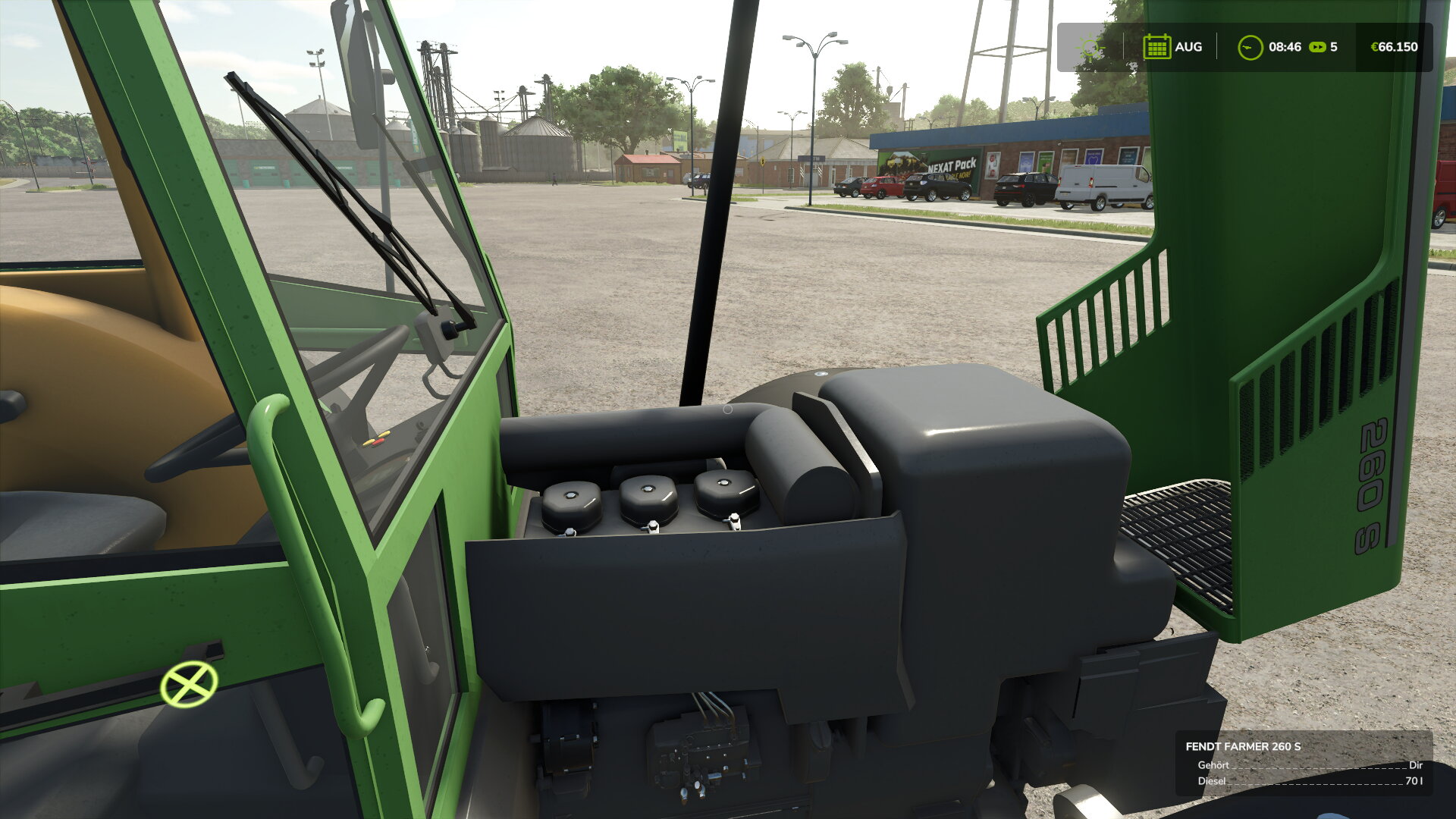 Fendt 260 S, 3 Zylinder und 60PS