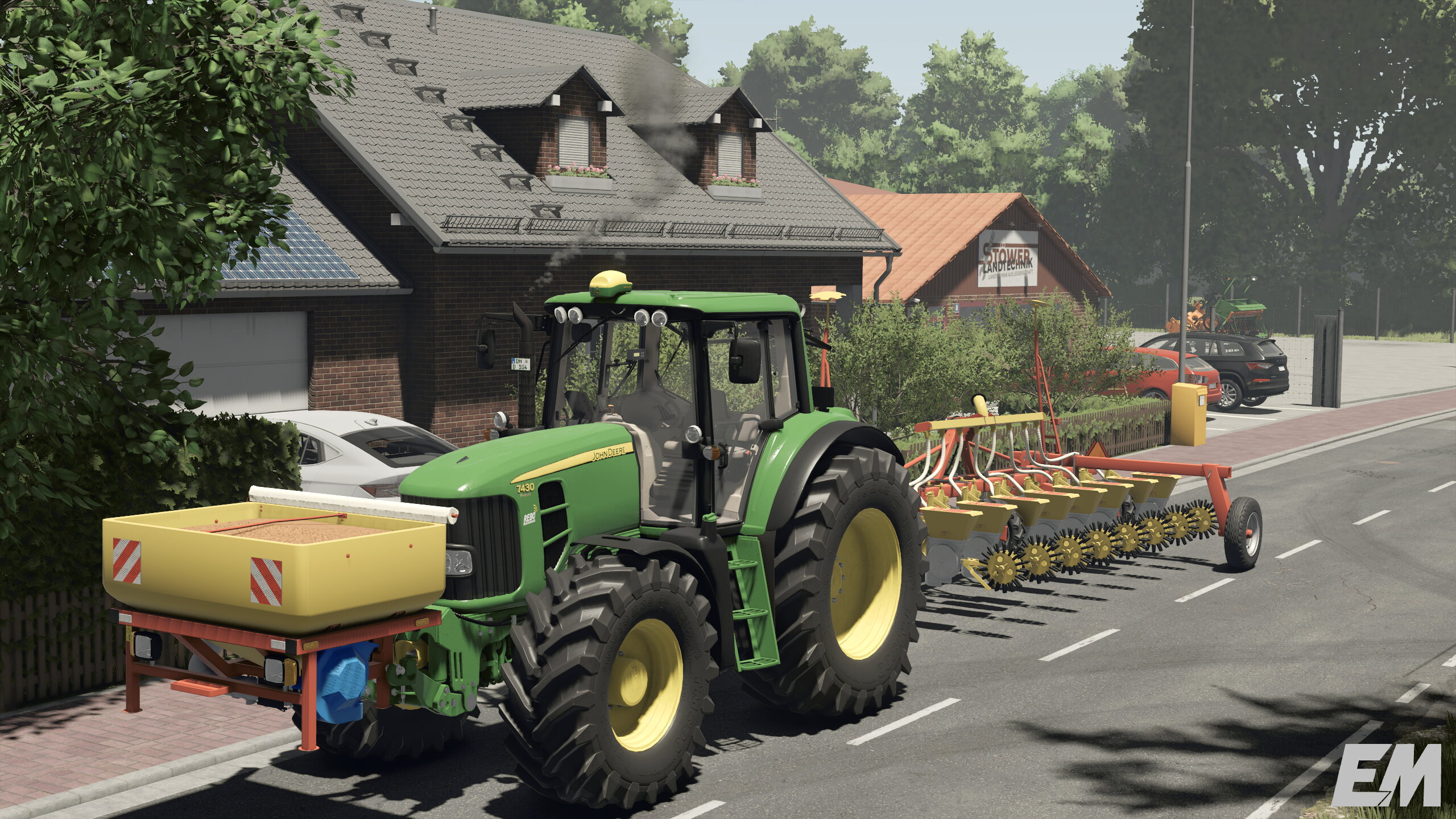 Neue Einzelkorn Technik