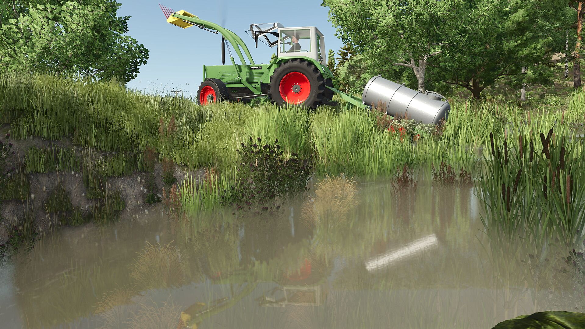 Bitte nicht der Wasserbehörde melden!