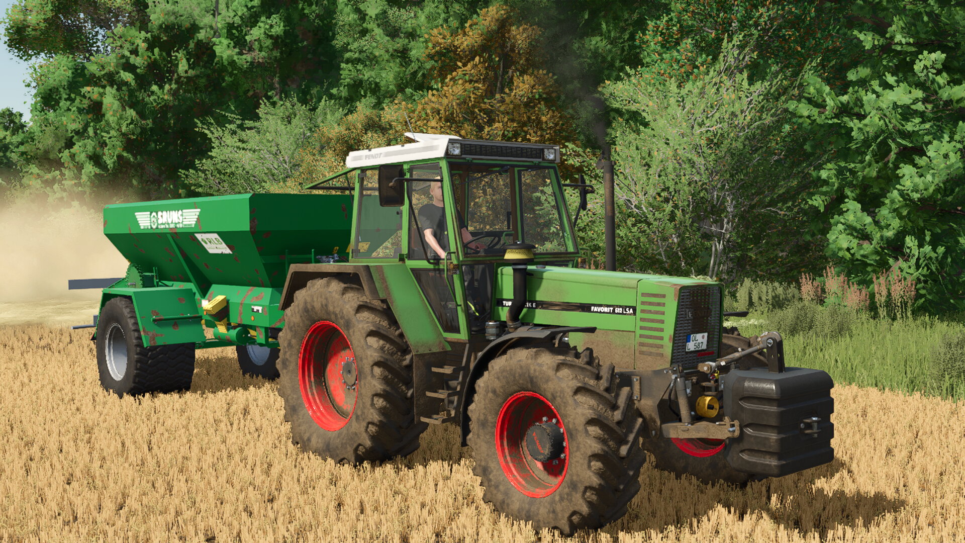 Der 612er am kalken