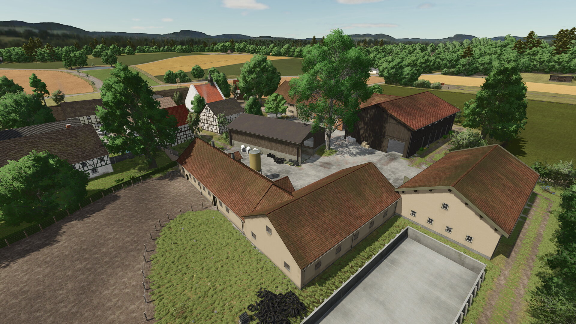 Neues Hofbauprojekt auf der Karte - Helden