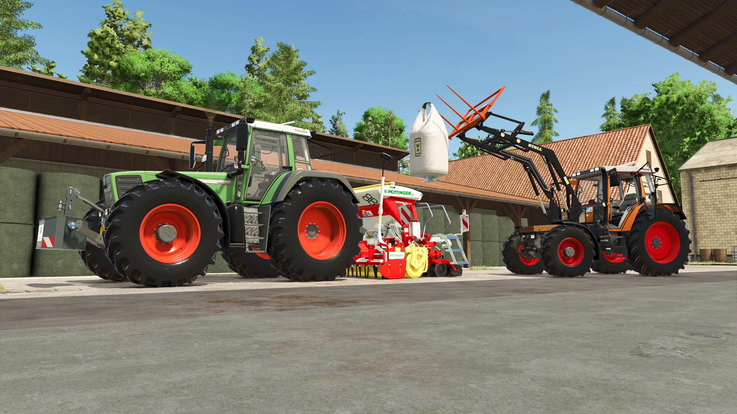 Neue Drille befüllen