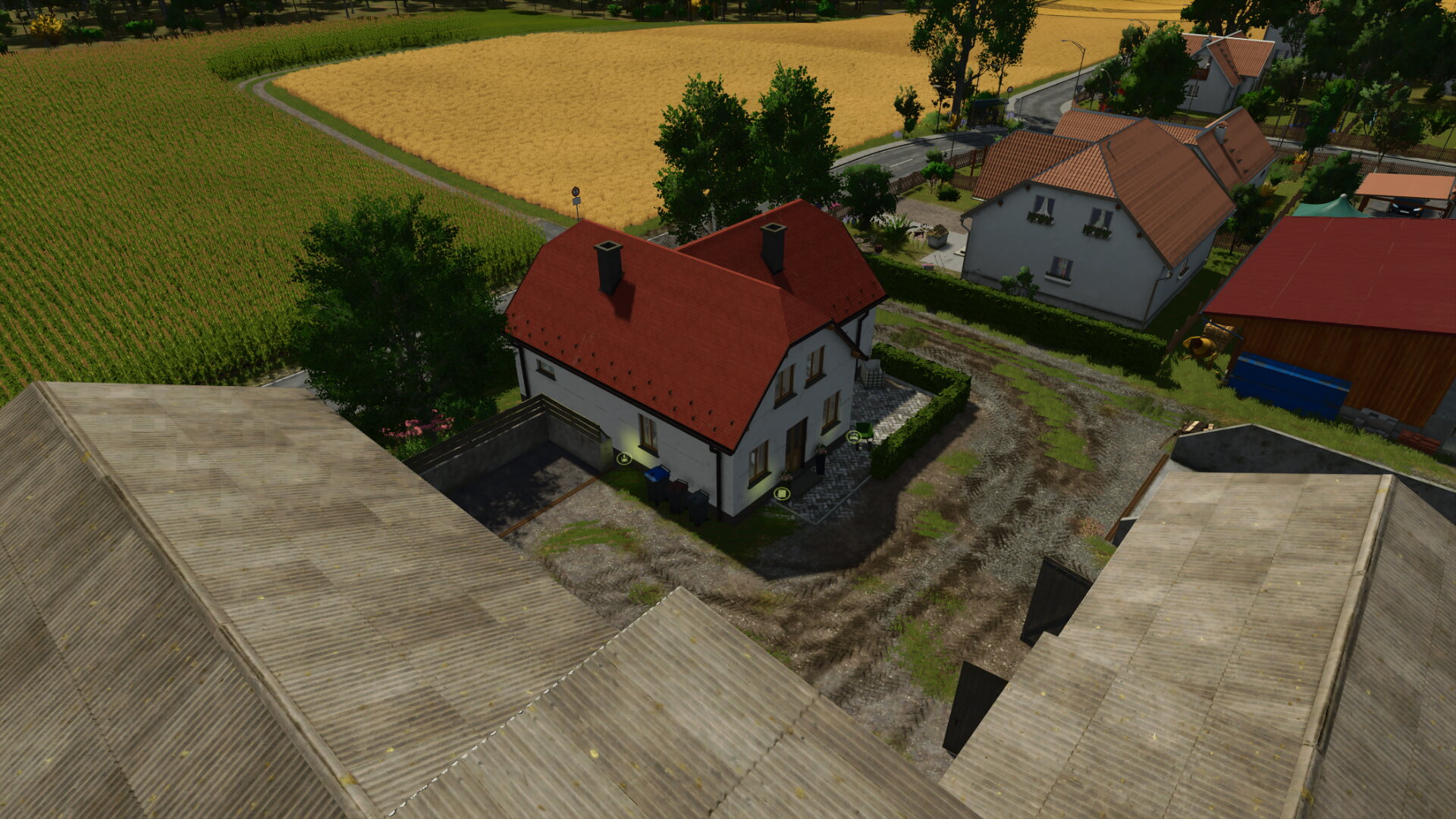 Alten Hof auf der Holzach gebaut