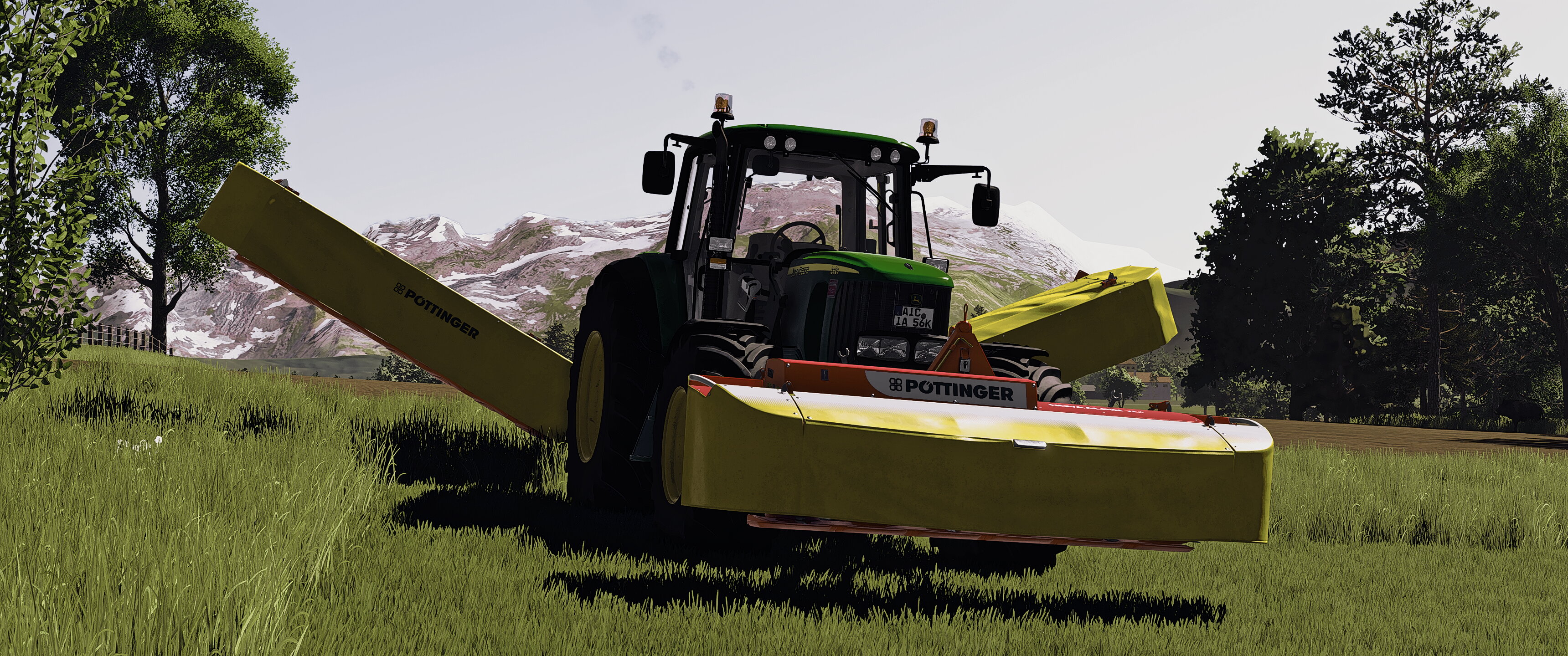 Neuer Spieler da: JohnDeere am mähen