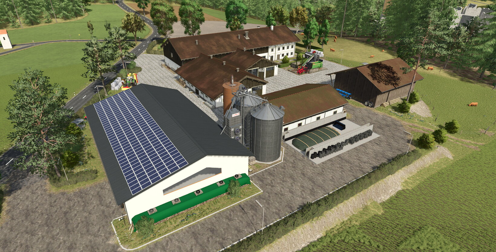 Der neue Hof.