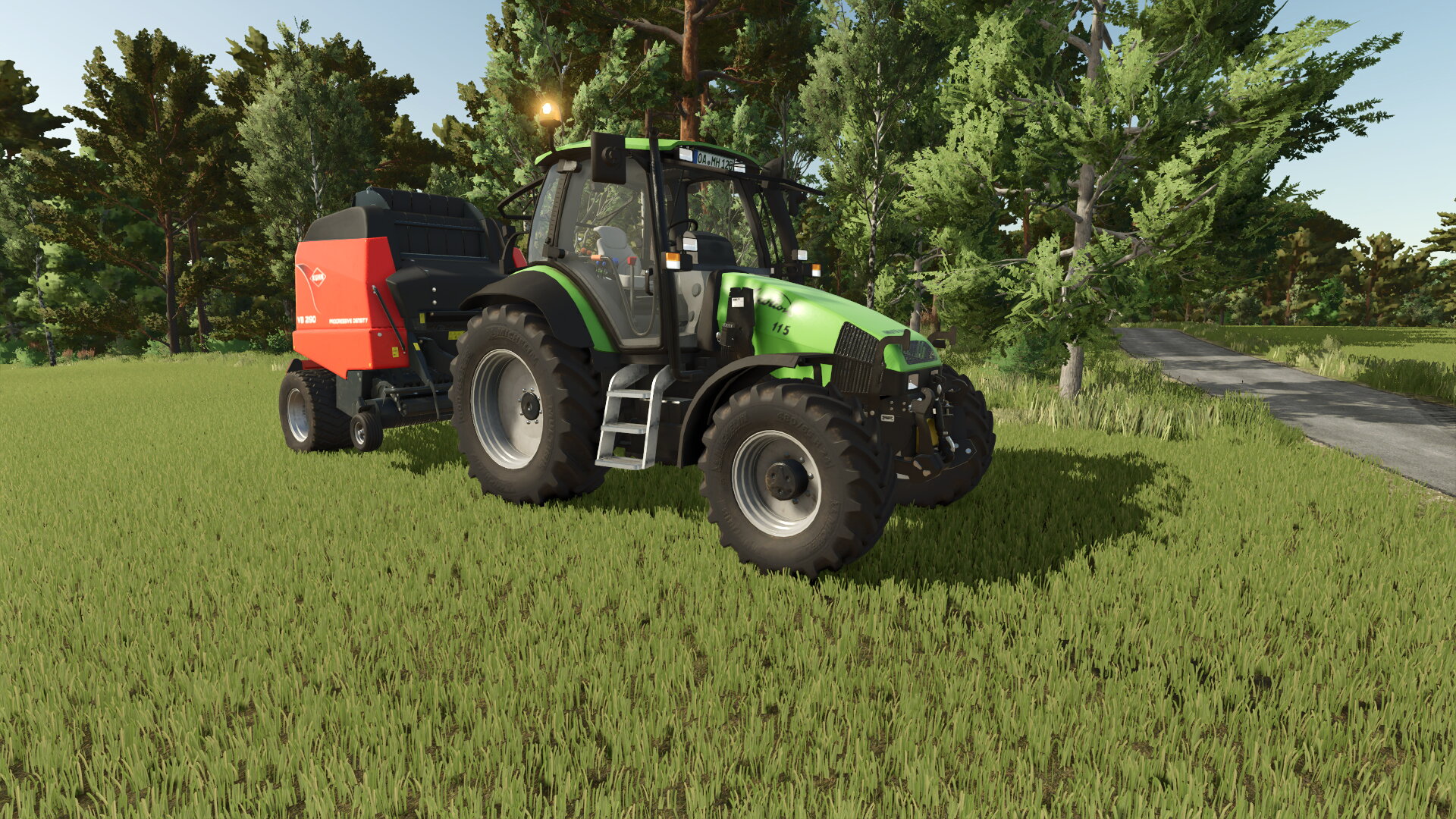 Deutz Agrotron, macht das schon