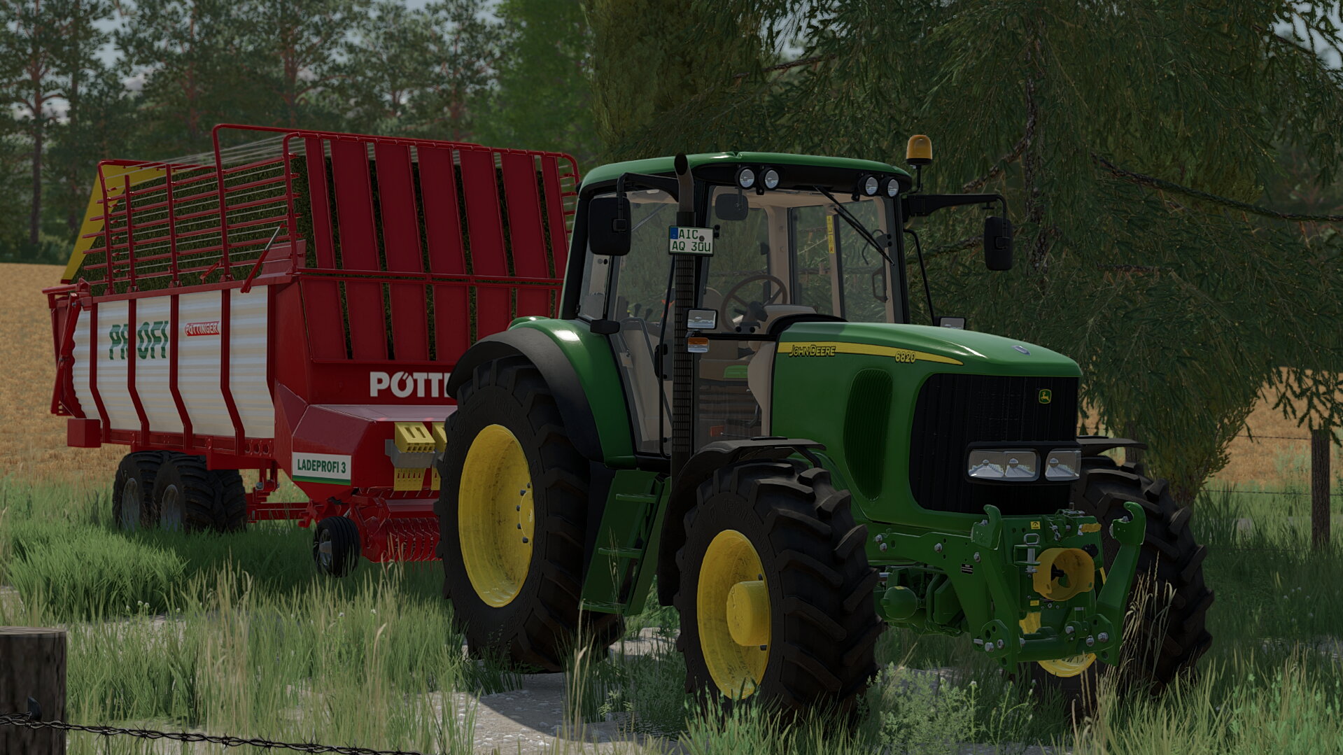 bissl ladewagen ballern oder so