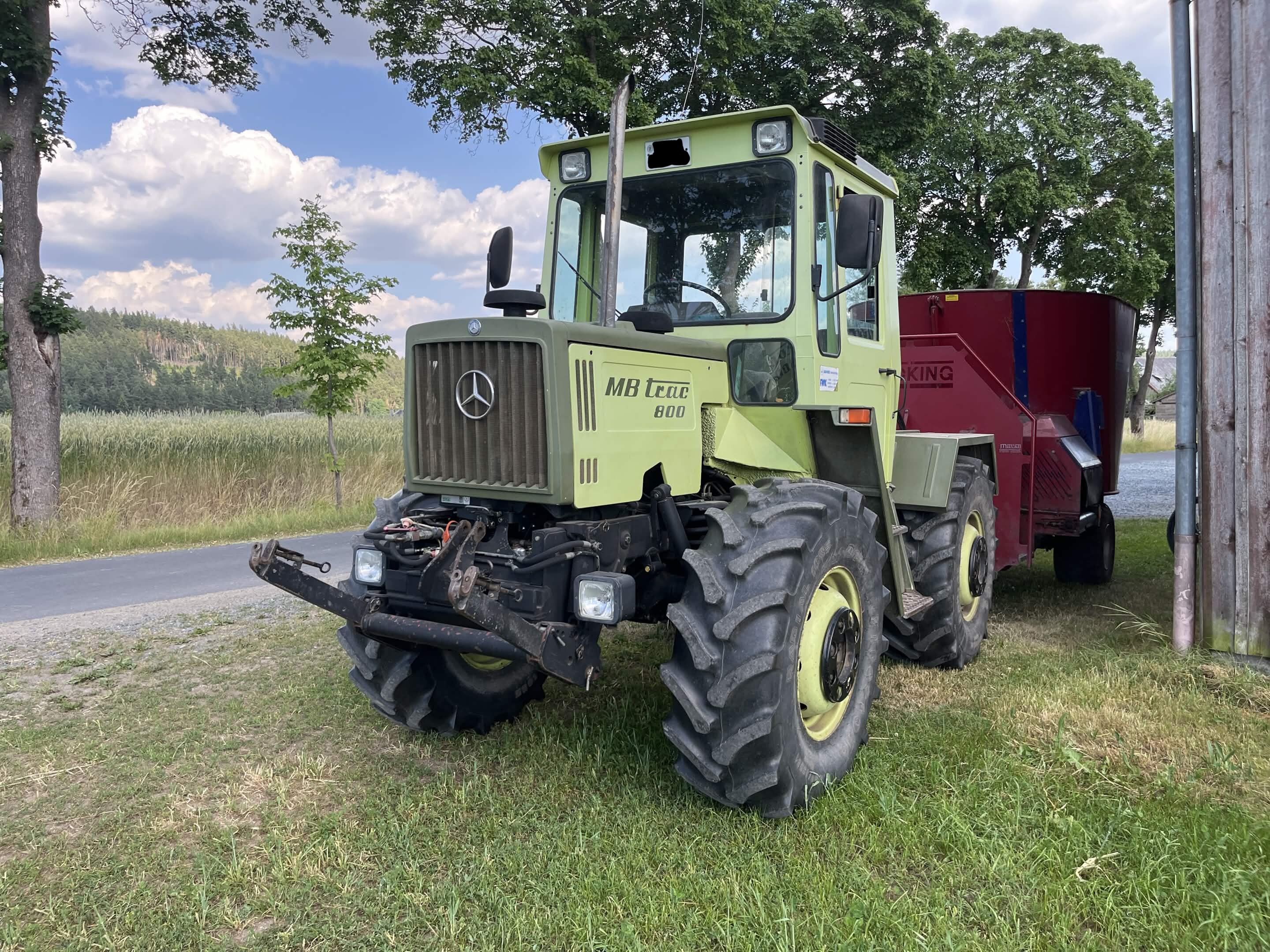 Mal wieder der 800er Trac