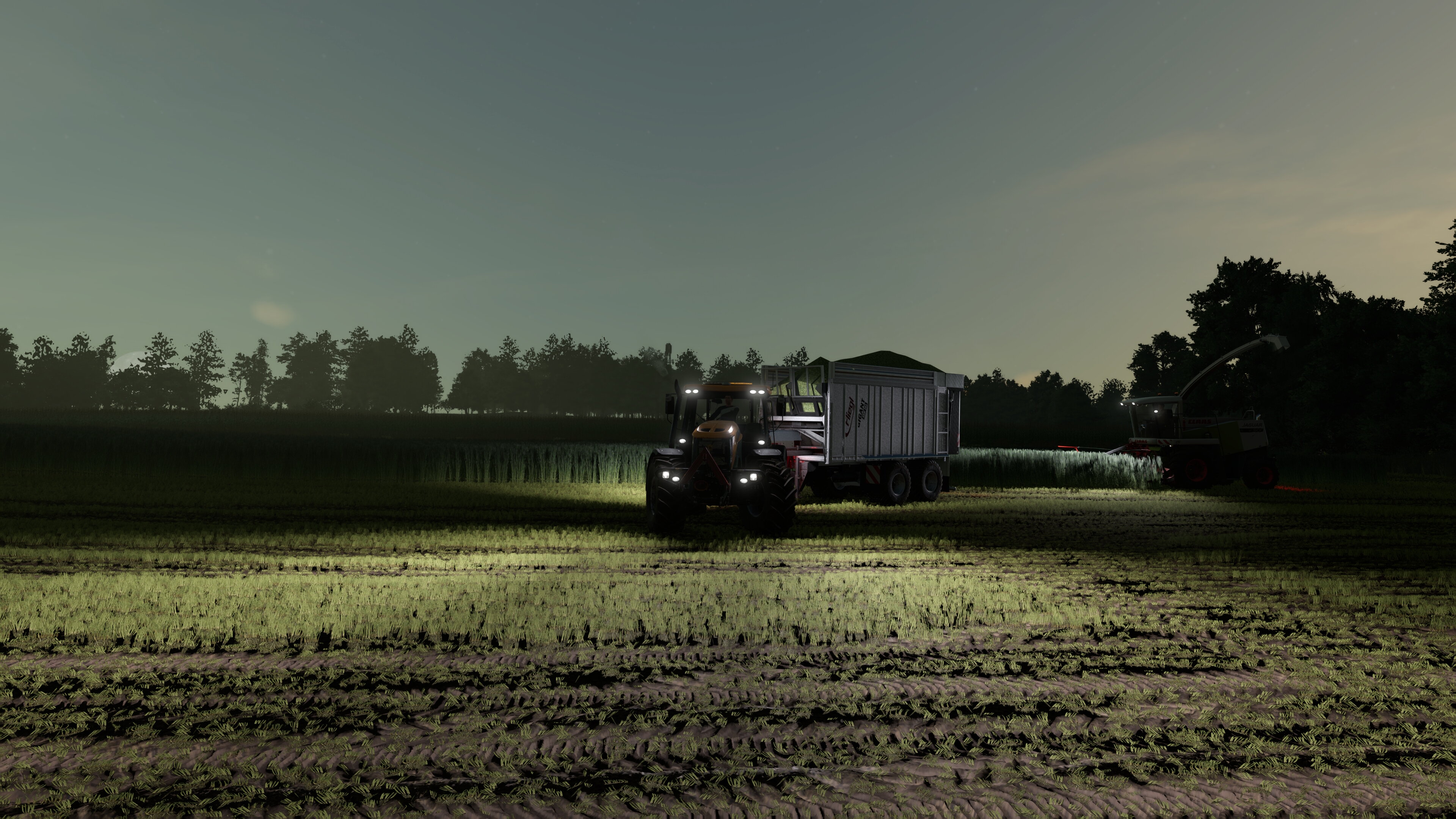 So meine Fotorealistische Grünroggentextur ist auch im FS25 angekommen. Das ist die kleinere Stufe, also greenBig2. Es gibt noch eine weitere ausgewachsene Harvest Ready.