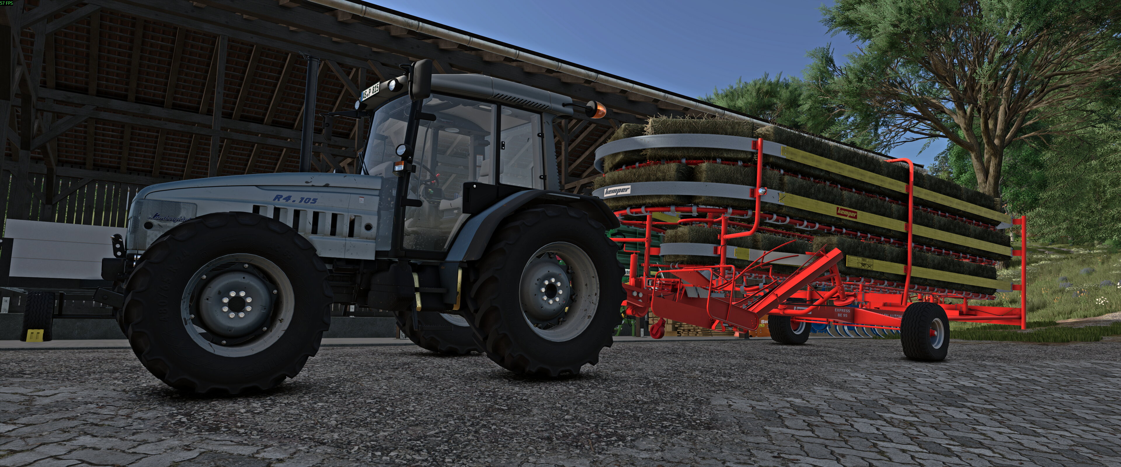 Ballen Nachhause Transportieren....