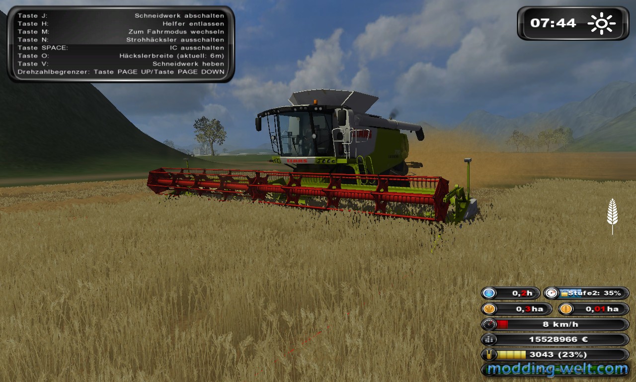ernte mit lexion 770TT