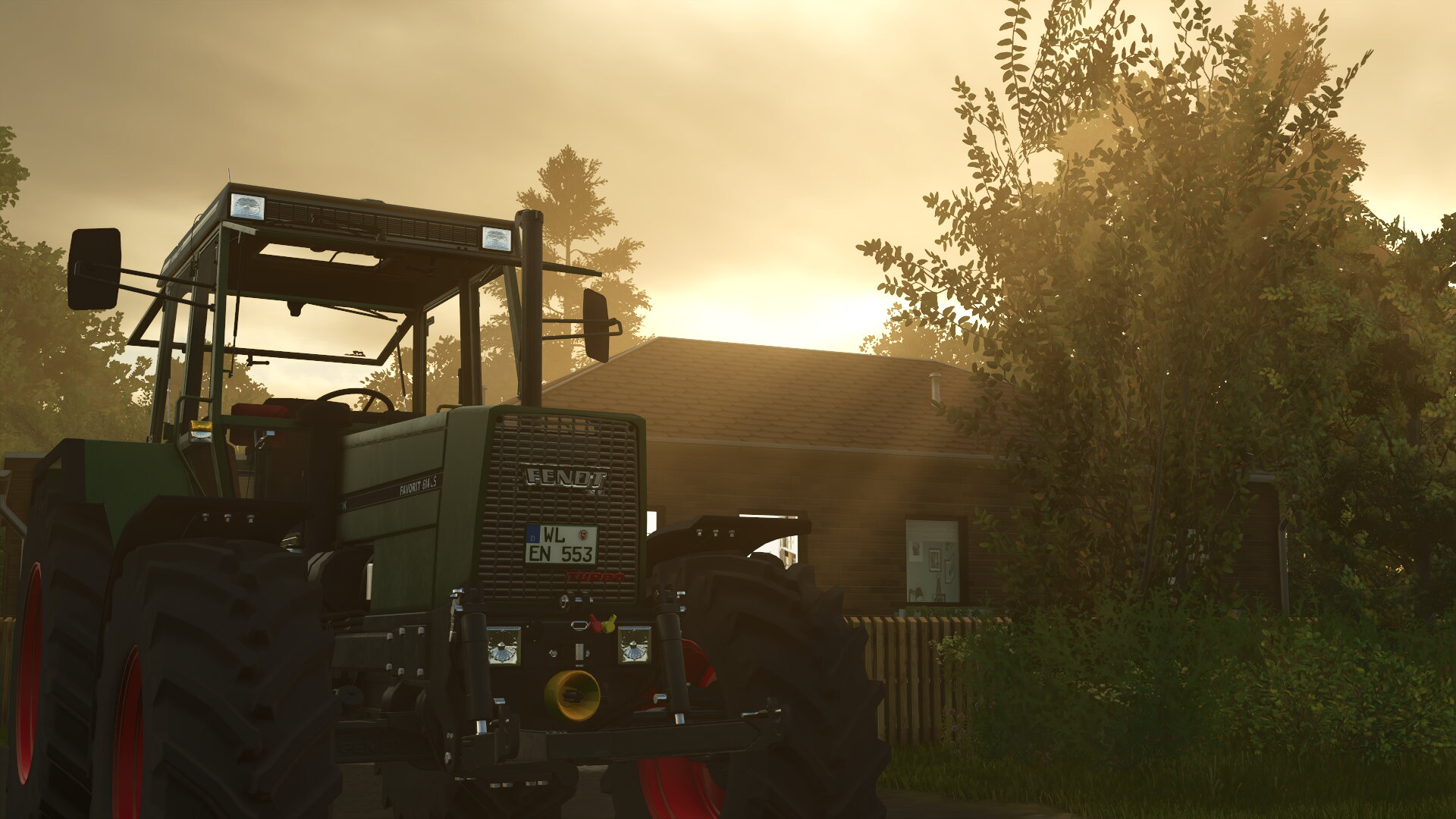 Sonnenaufgang in Klattenhof