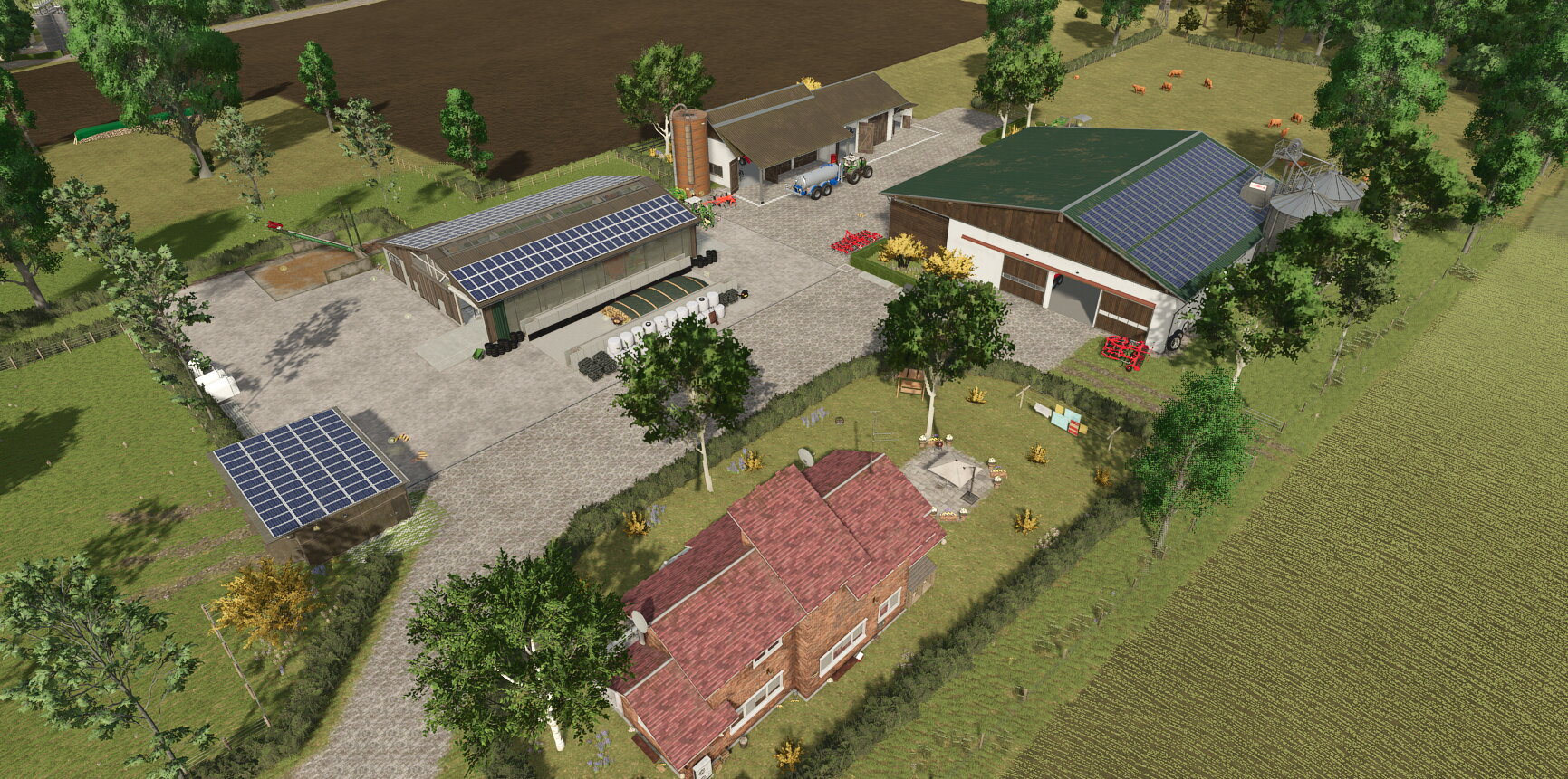 Aussiedlerhof auf Helden.