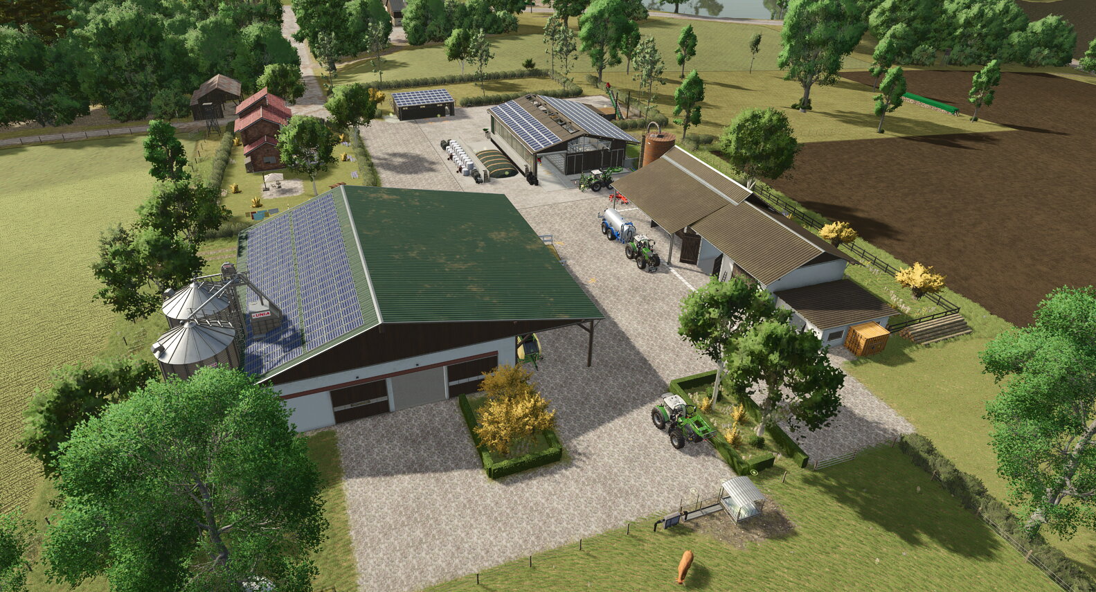Aussiedlerhof auf Helden.