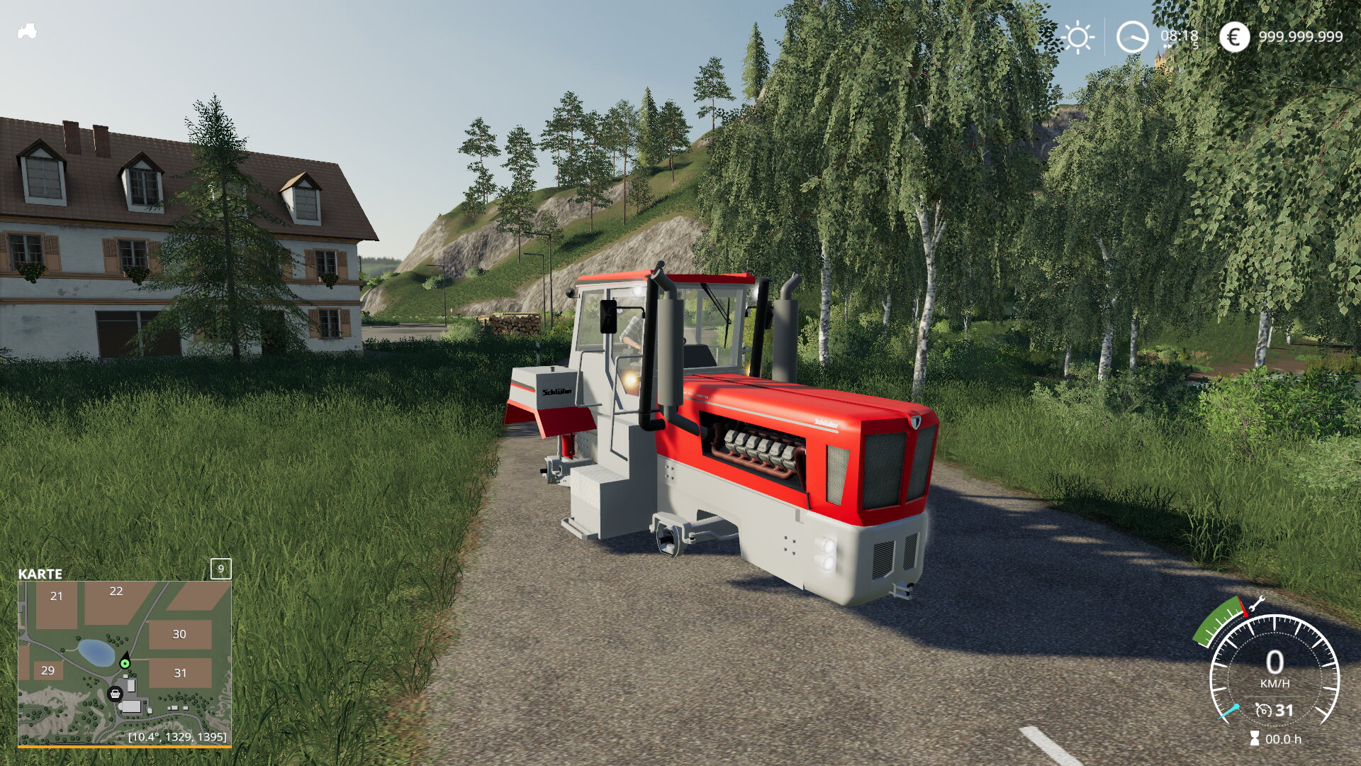 Schlüter 5000 Profi Trac TVL prototype im Ls19