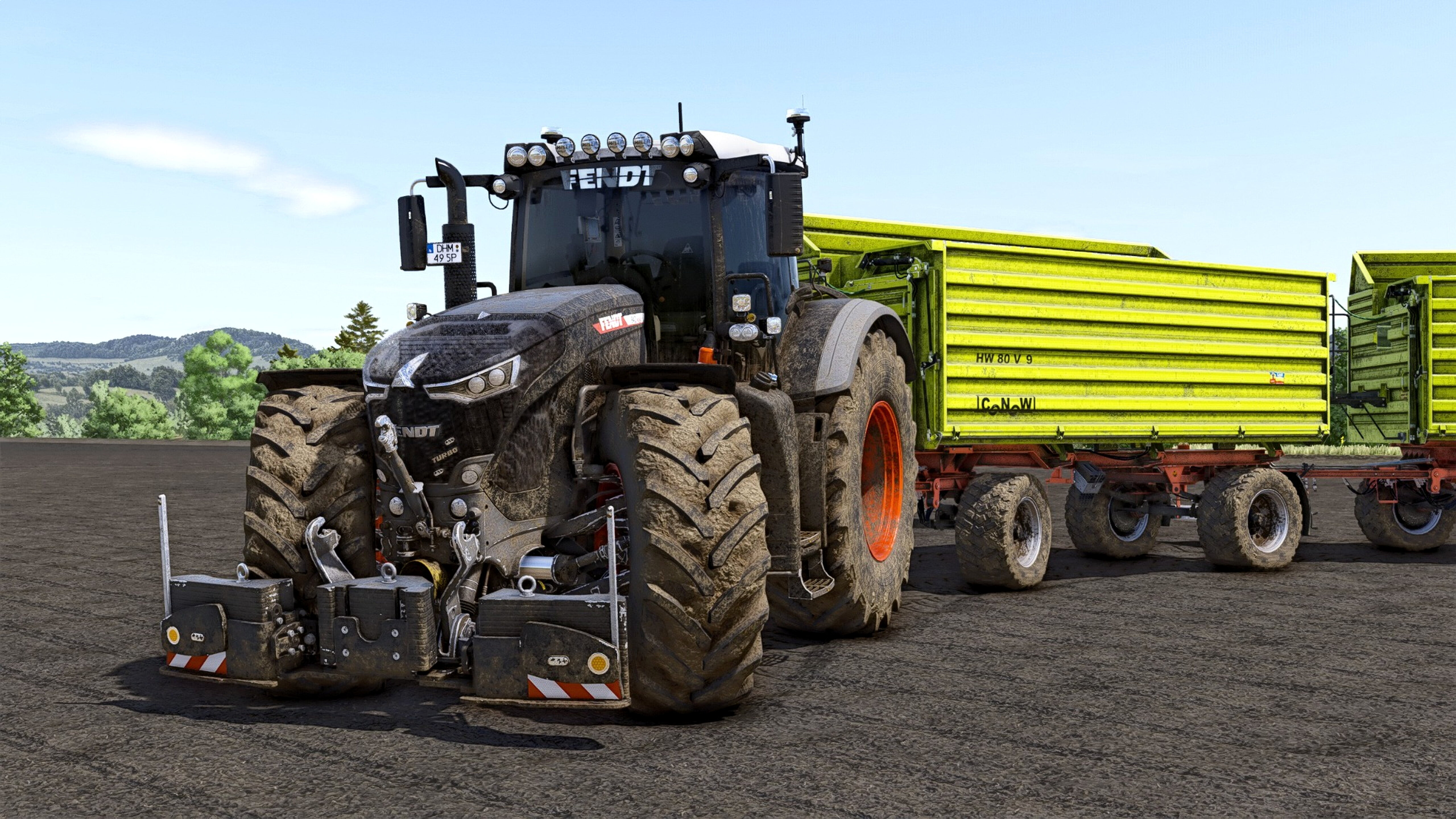 Fendt mit Conow Hänger