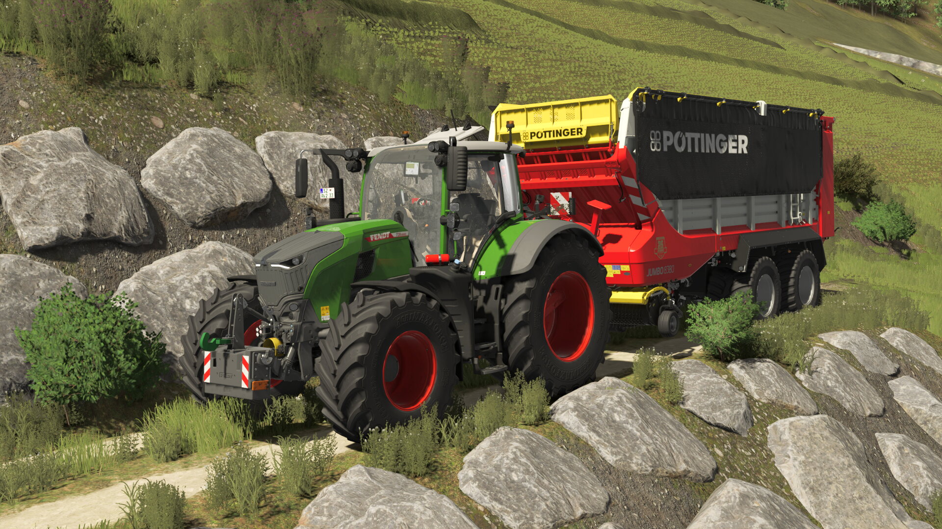 ladewagen fahren